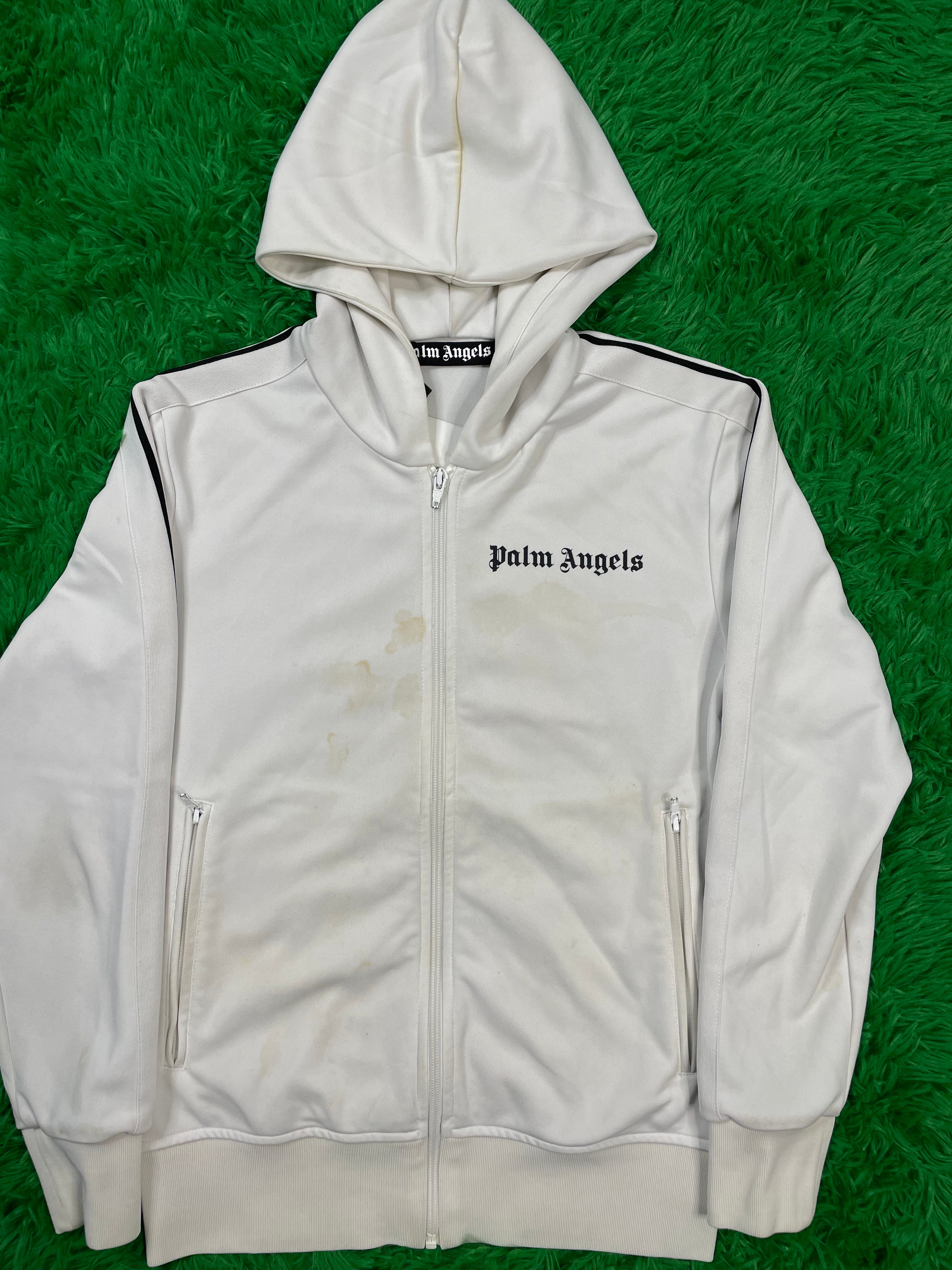 Palm Angels Zip Up White Small Used