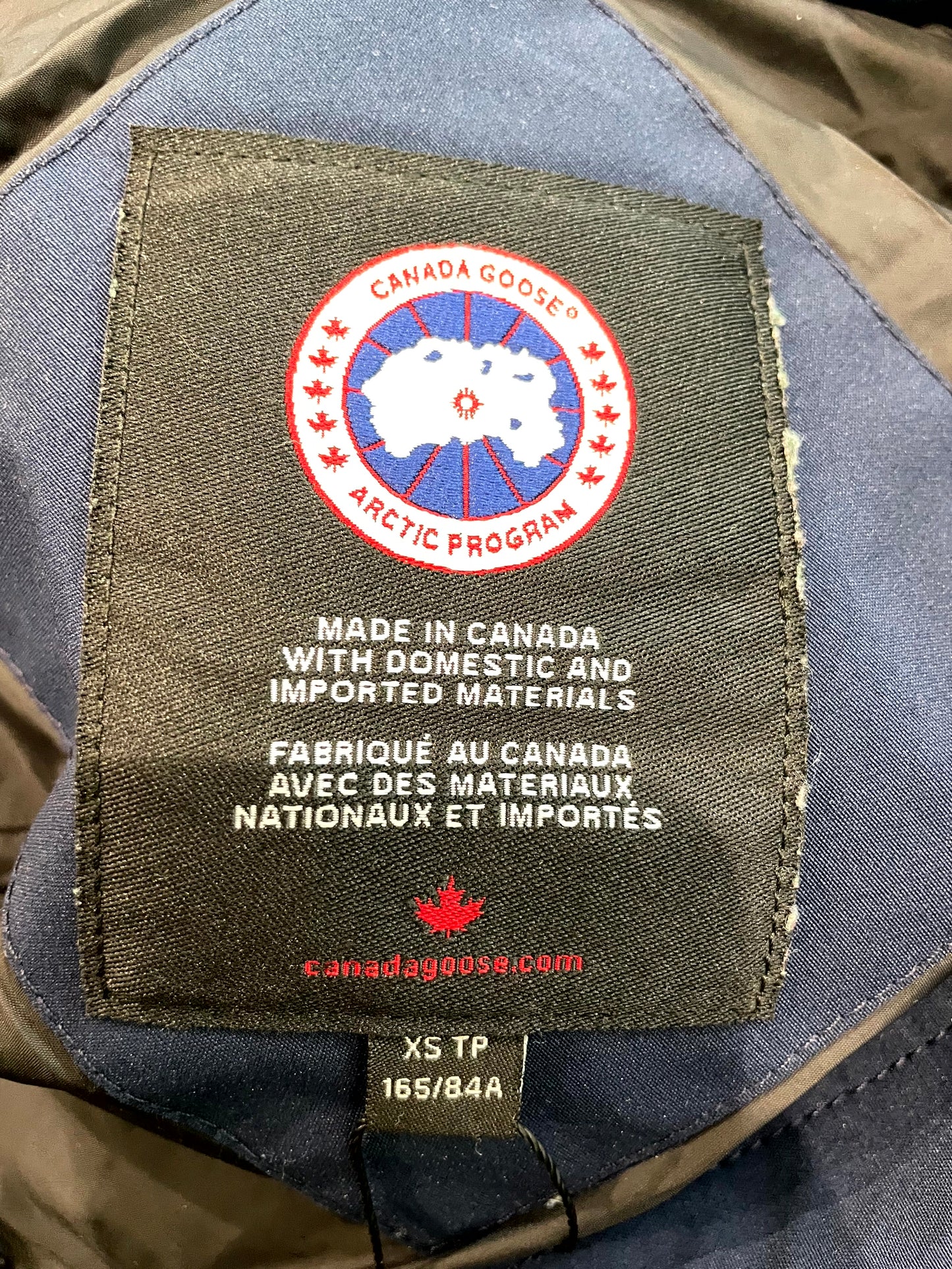 Canada Goose Navy Jacket