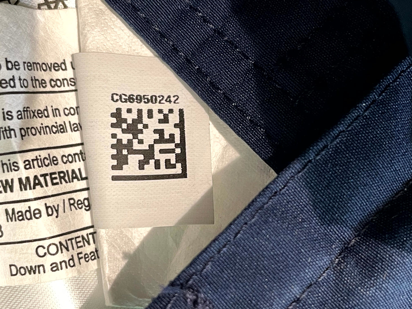 Canada Goose Navy Jacket