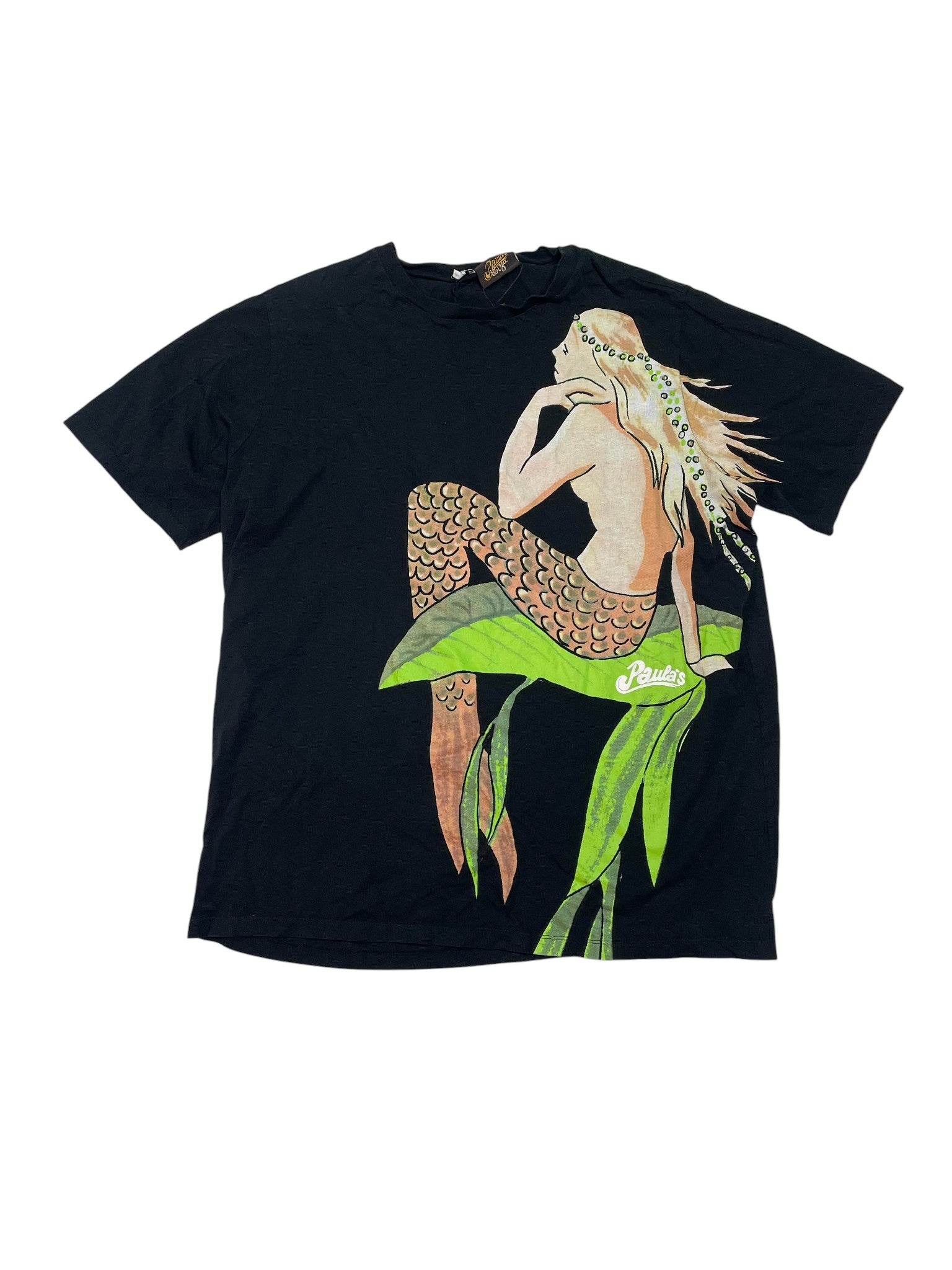 Loewe 'Paula's Ibiza Mermaid' Black Tee