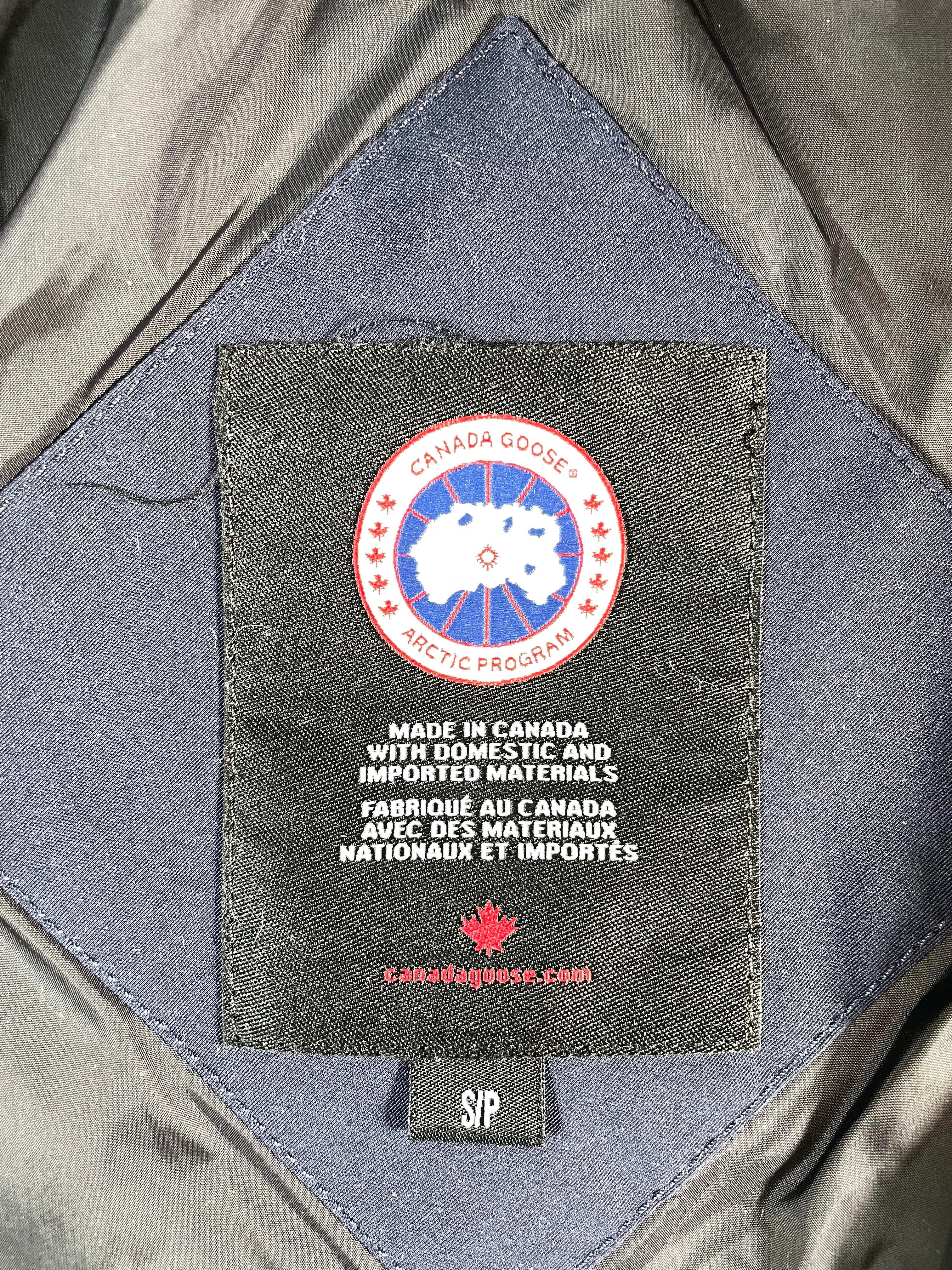 Canada Goose Navy Macmillan Bomber Jacket