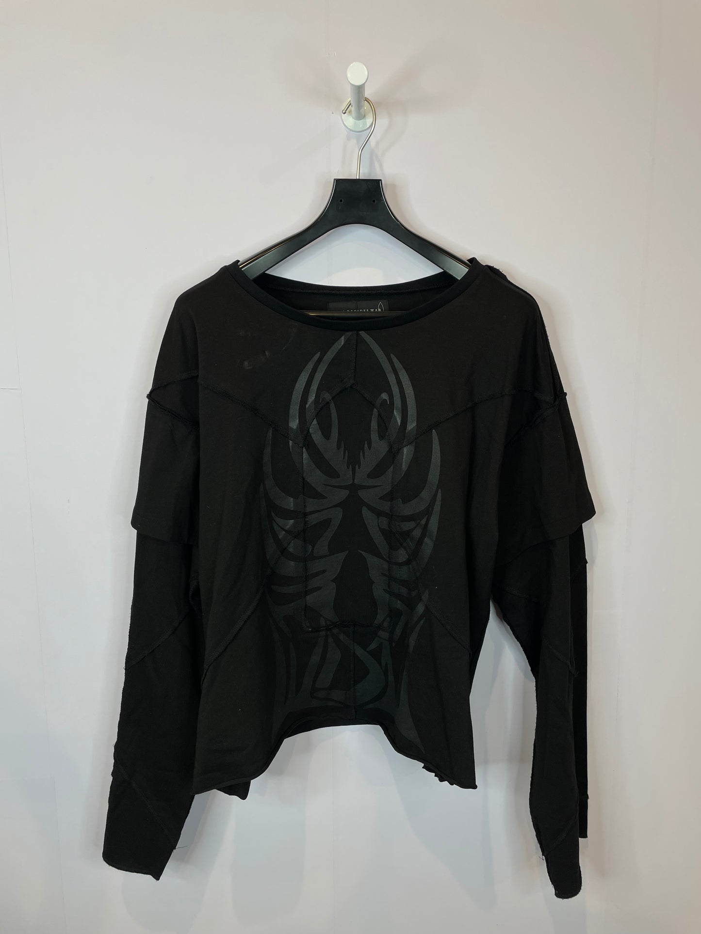 WDW Black Double LS Tonal New XL