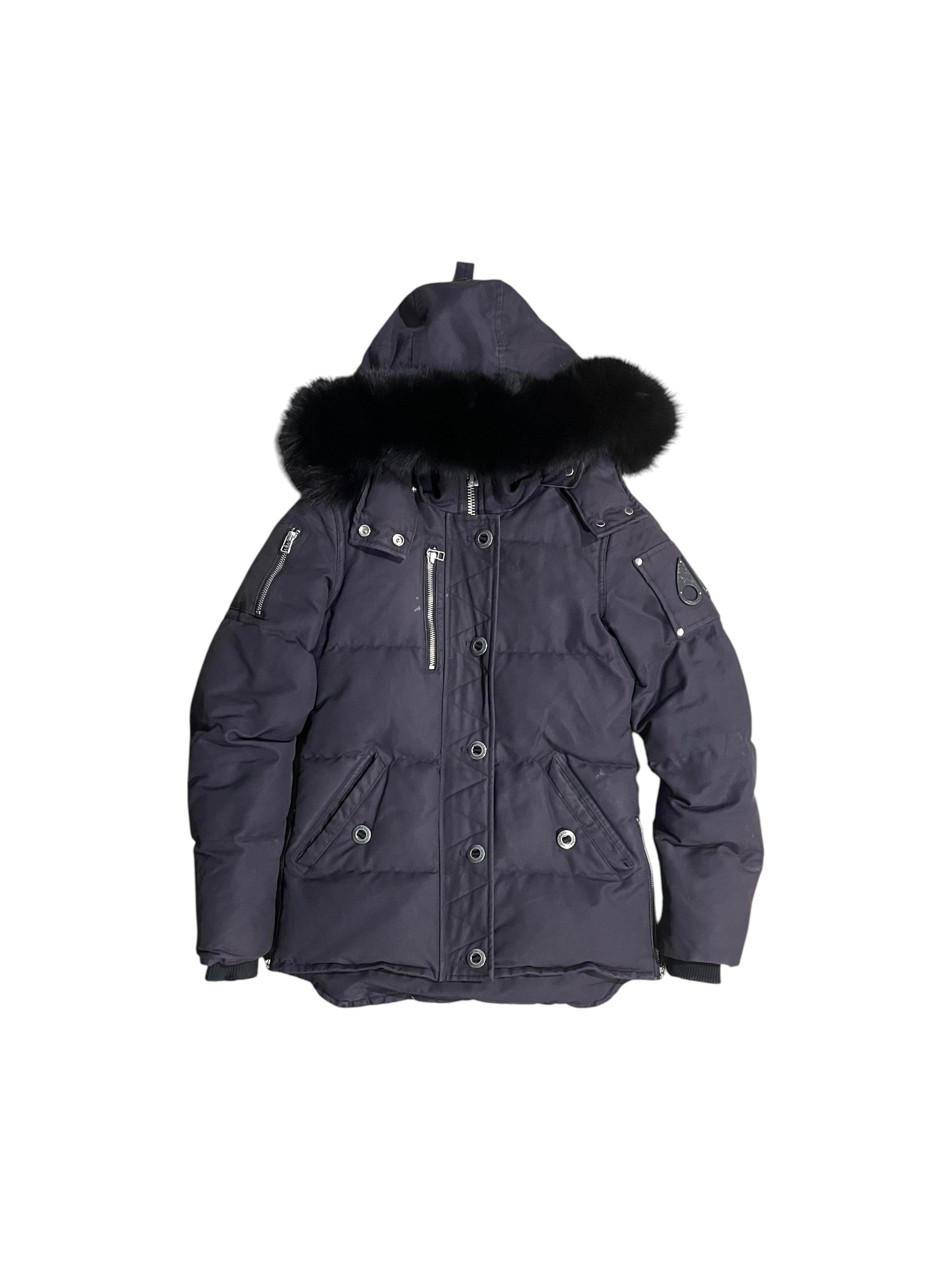Moose Knuckles Black Puffer Jacket