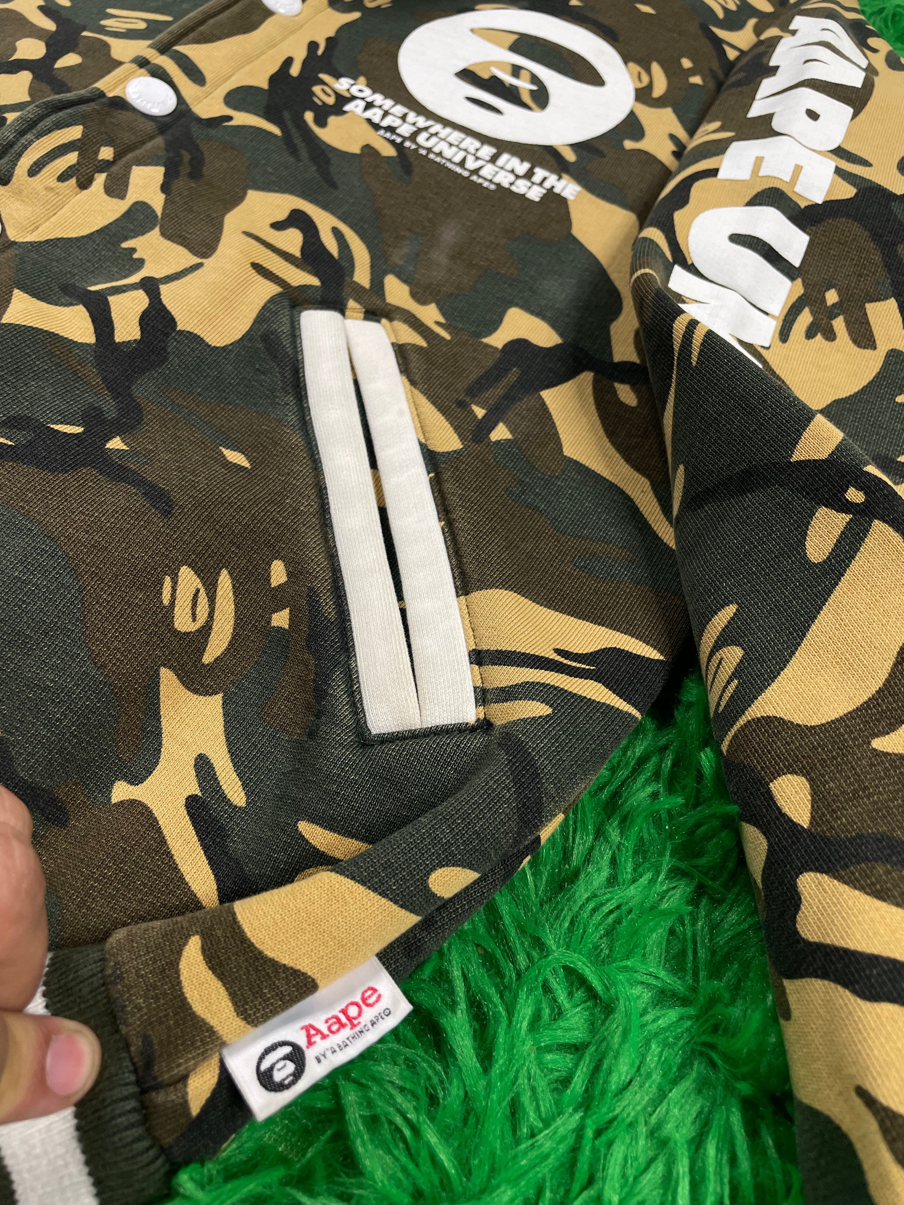AAPE Camo Jacket Small Used