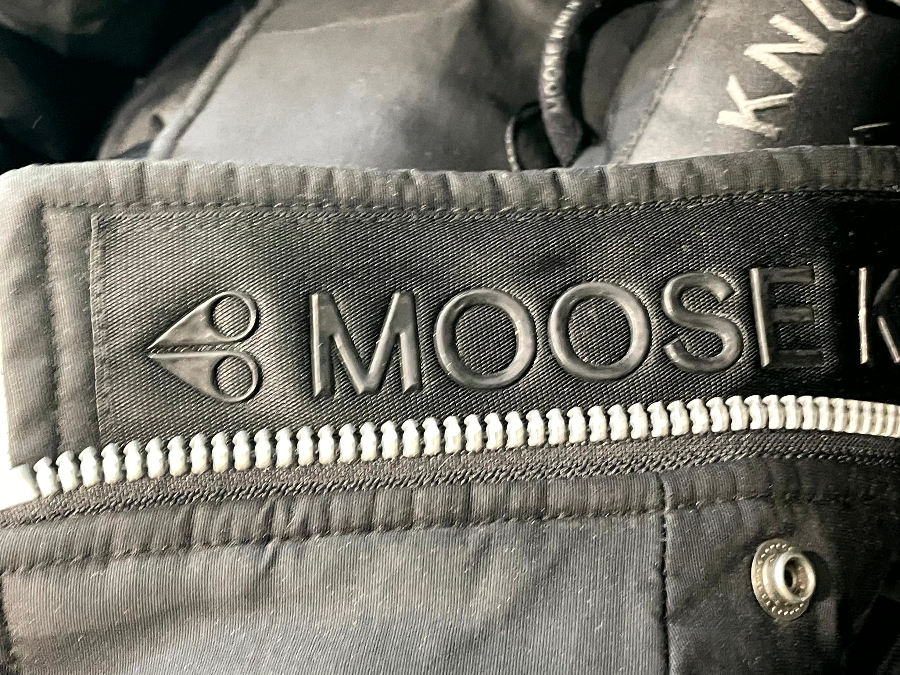 Moose Knuckle Black & White Fur Jacket