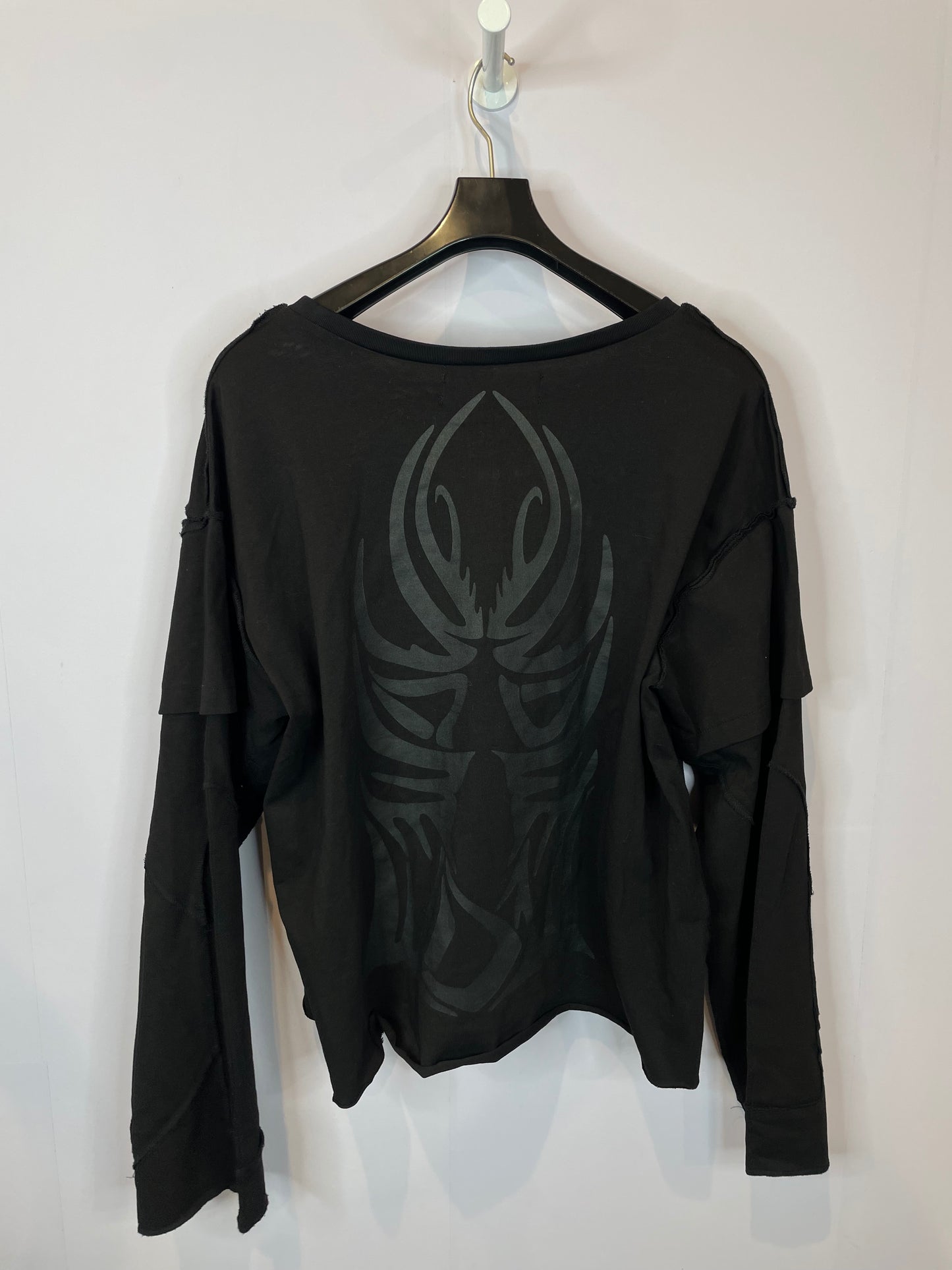 WDW Black Double LS Tonal New XL
