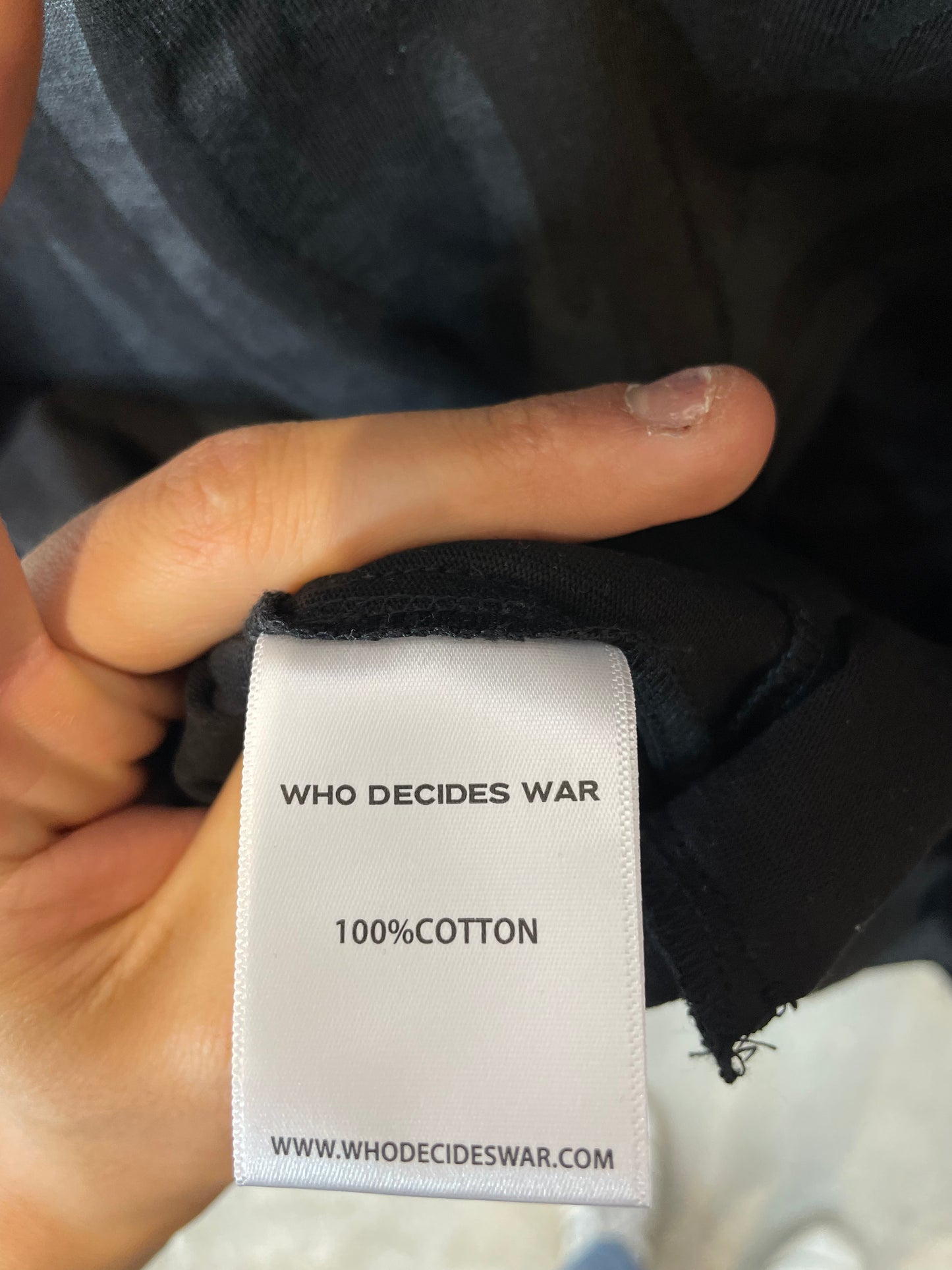 WDW Black Double LS Tonal New XL