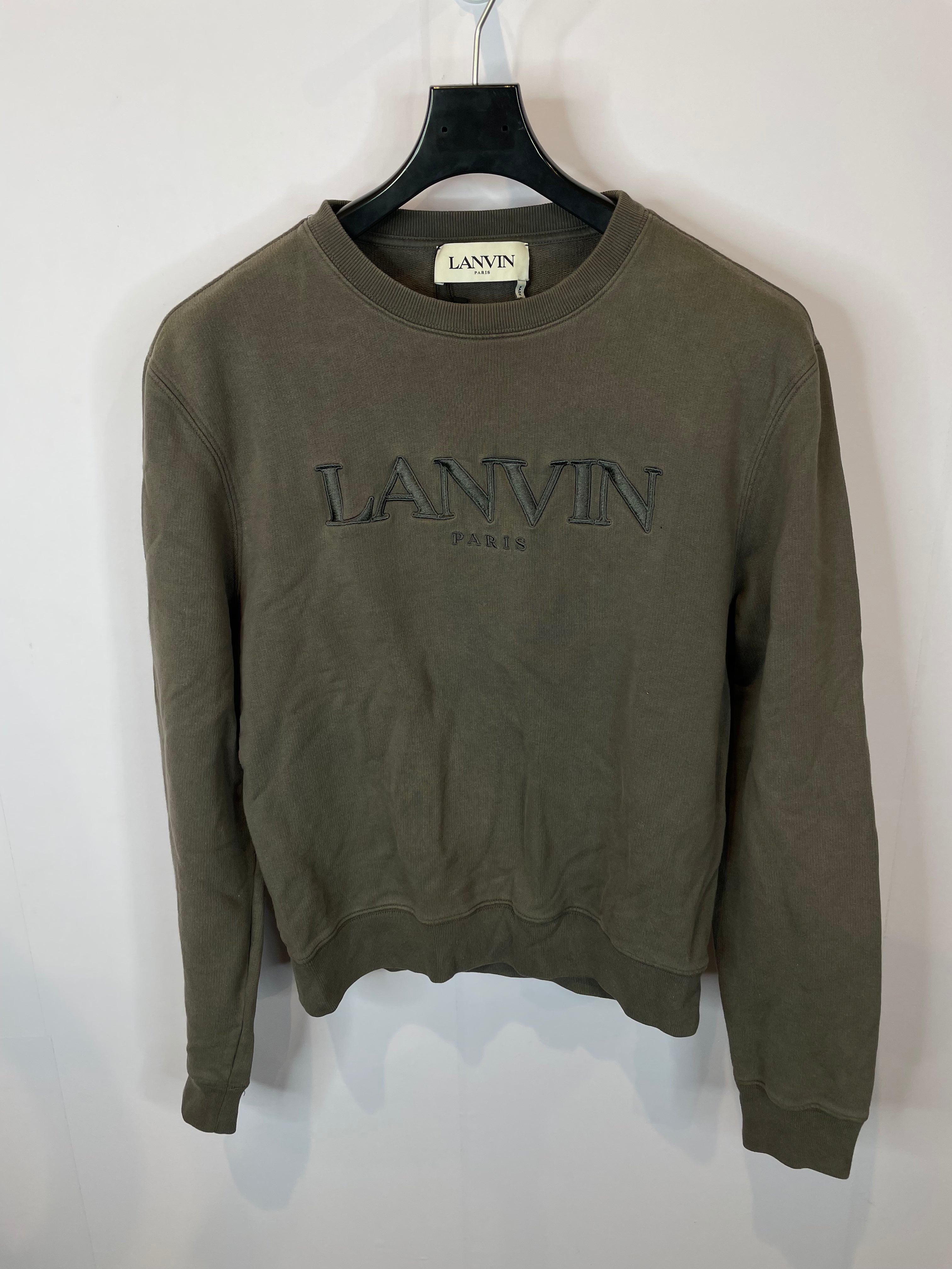 Lanvin Grey Crewneck Used Small