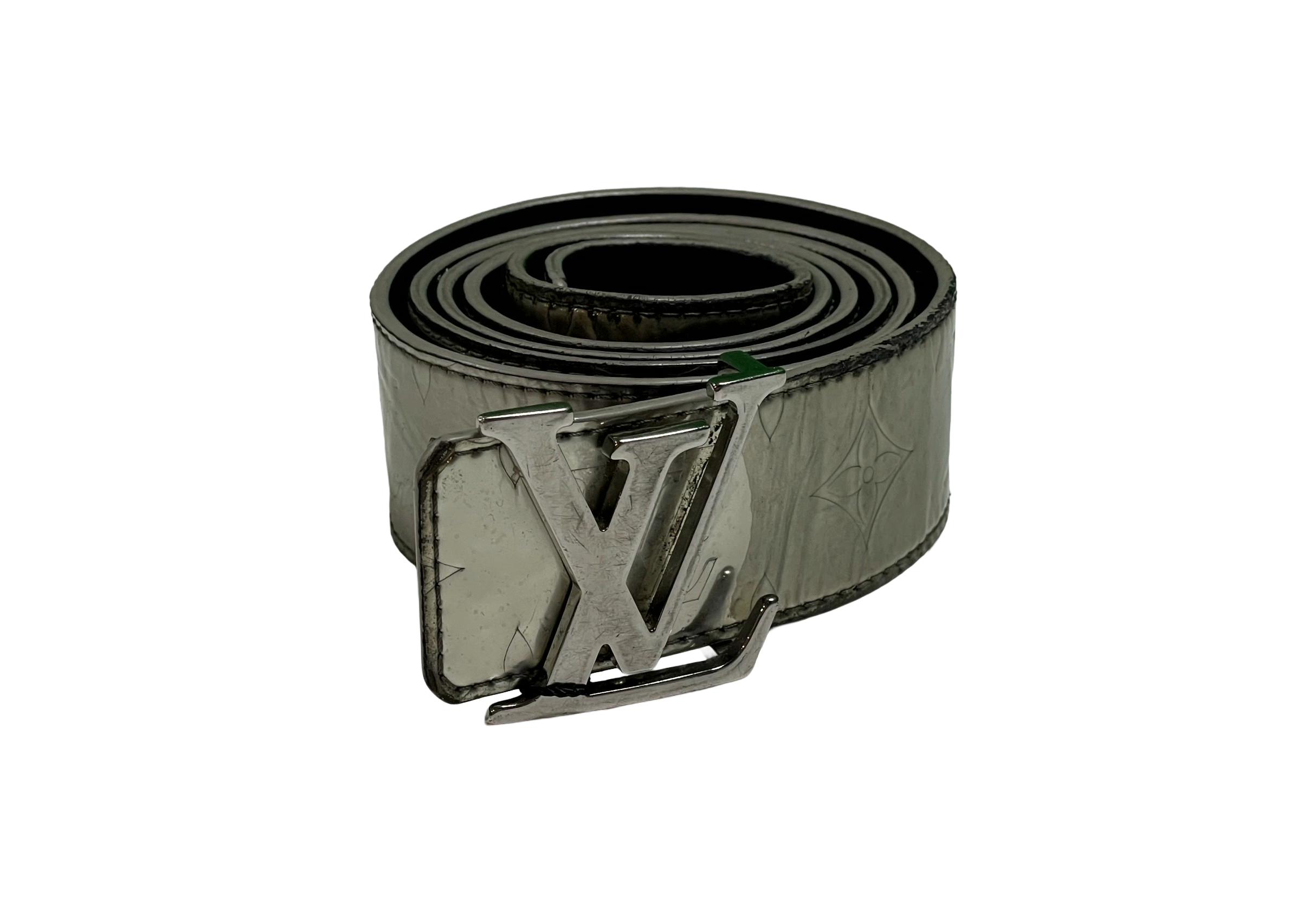 Louis Vuitton Prisim Silver Belt