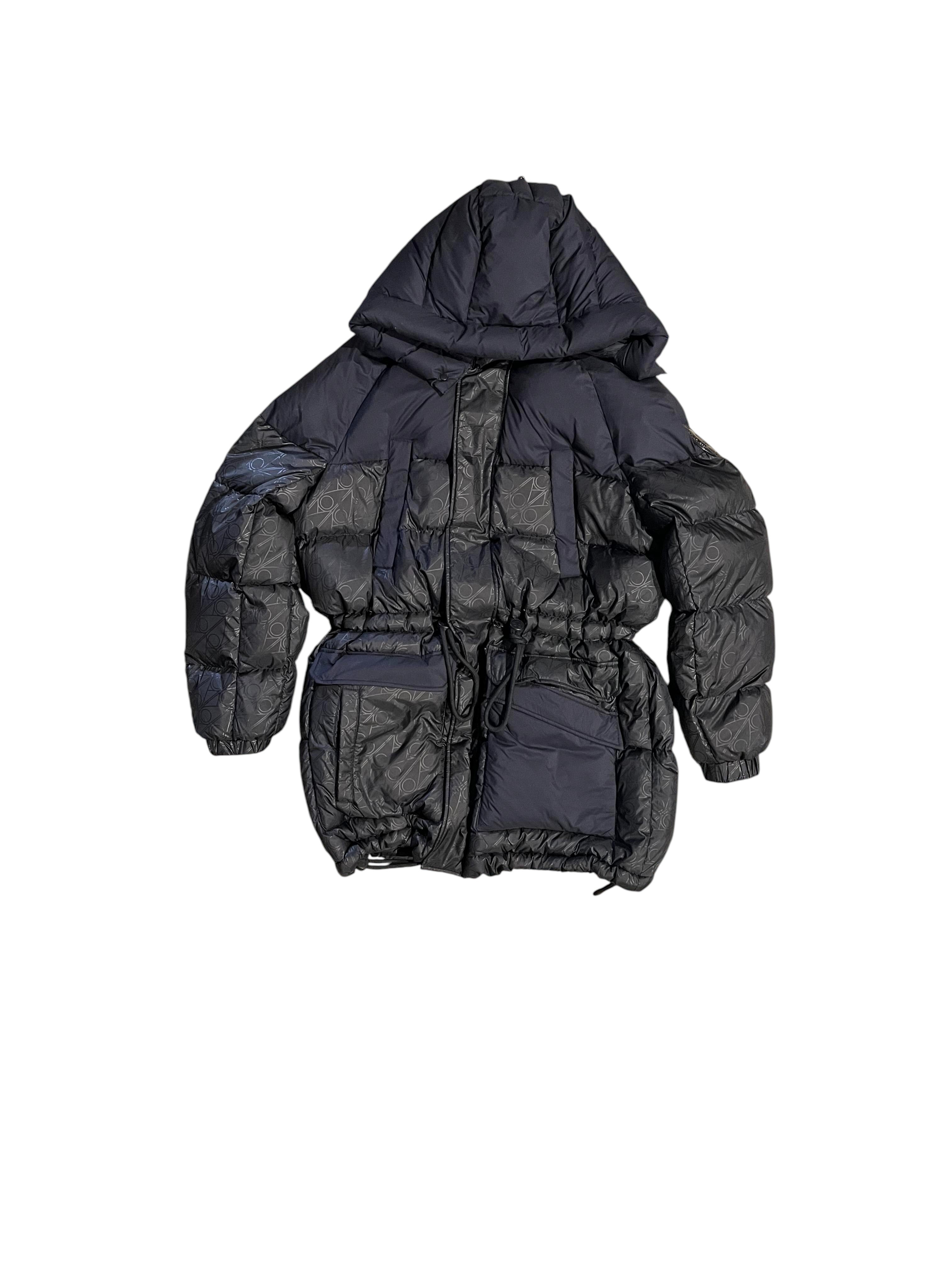Moose Knuckles Black Monogram Puffer Jacket