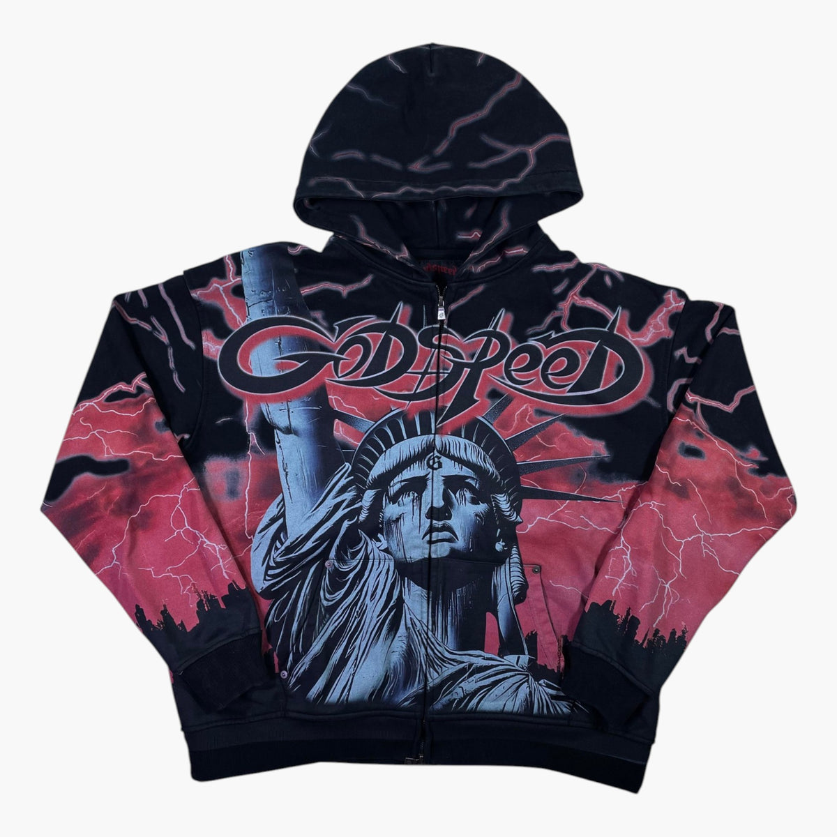 Godspeed Voltage Red Zip Up