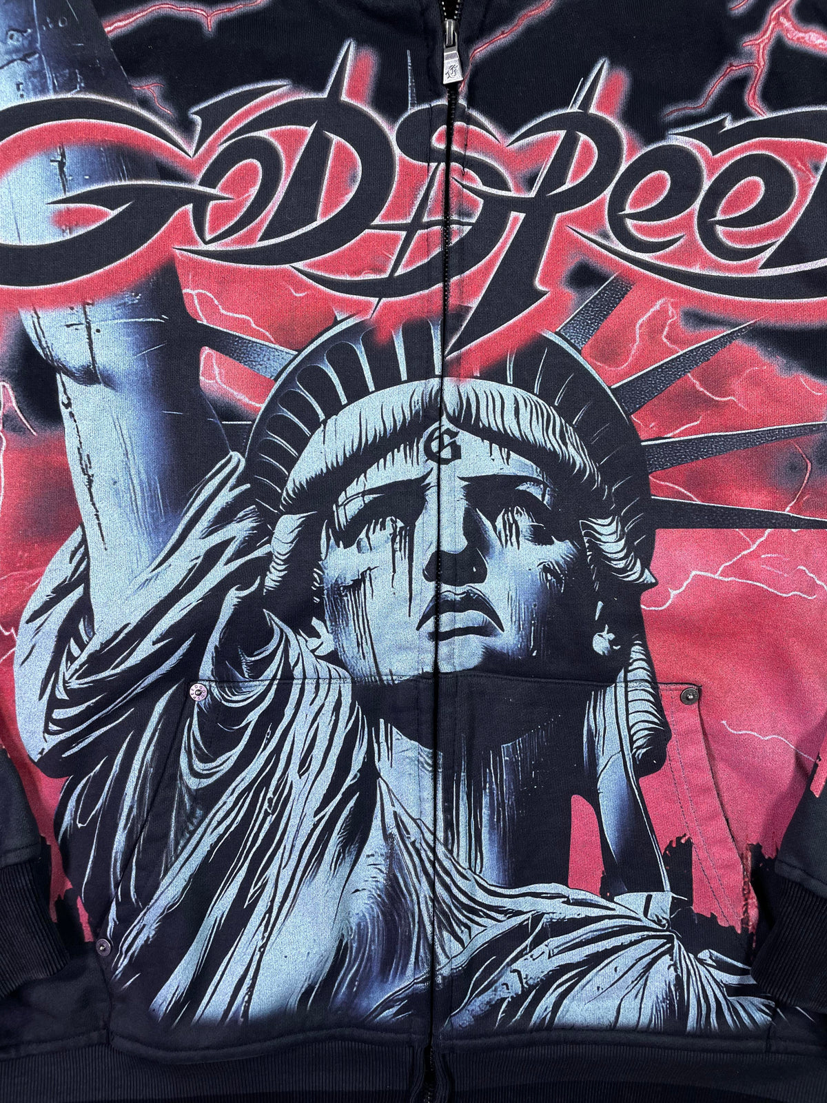 Godspeed Voltage Red Zip Up