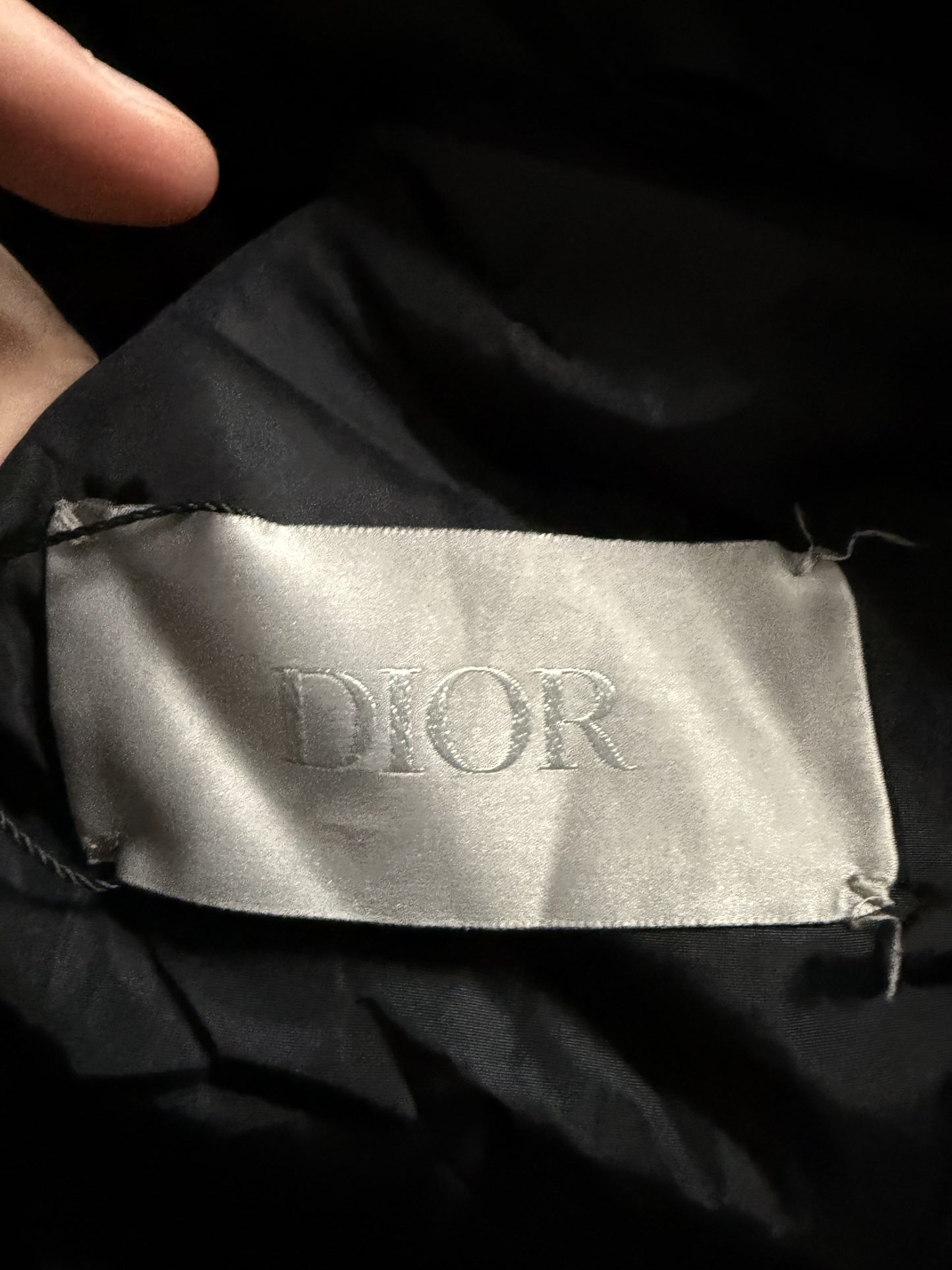 Dior Oblique Puffer Jacket Used 52 (Large)