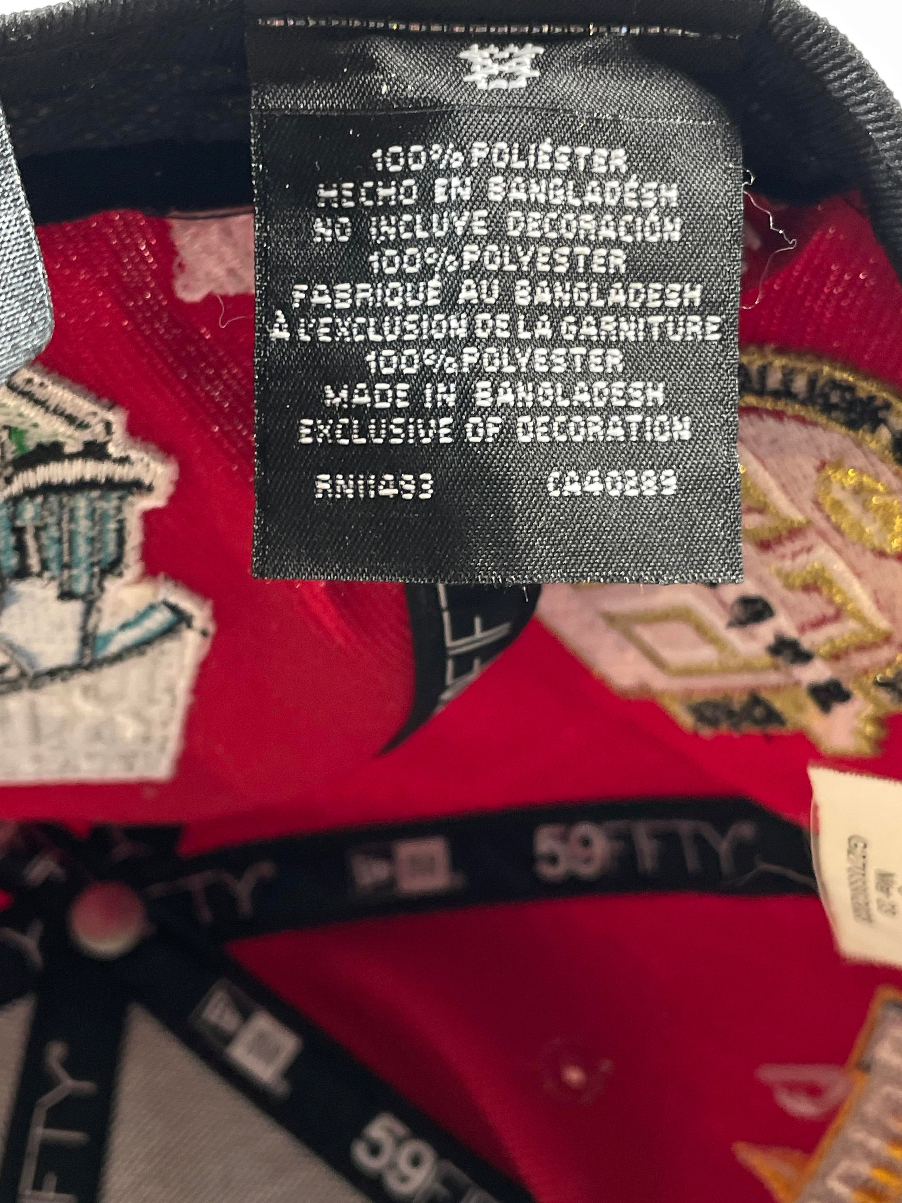 Supreme Red & Green Fitted Cap