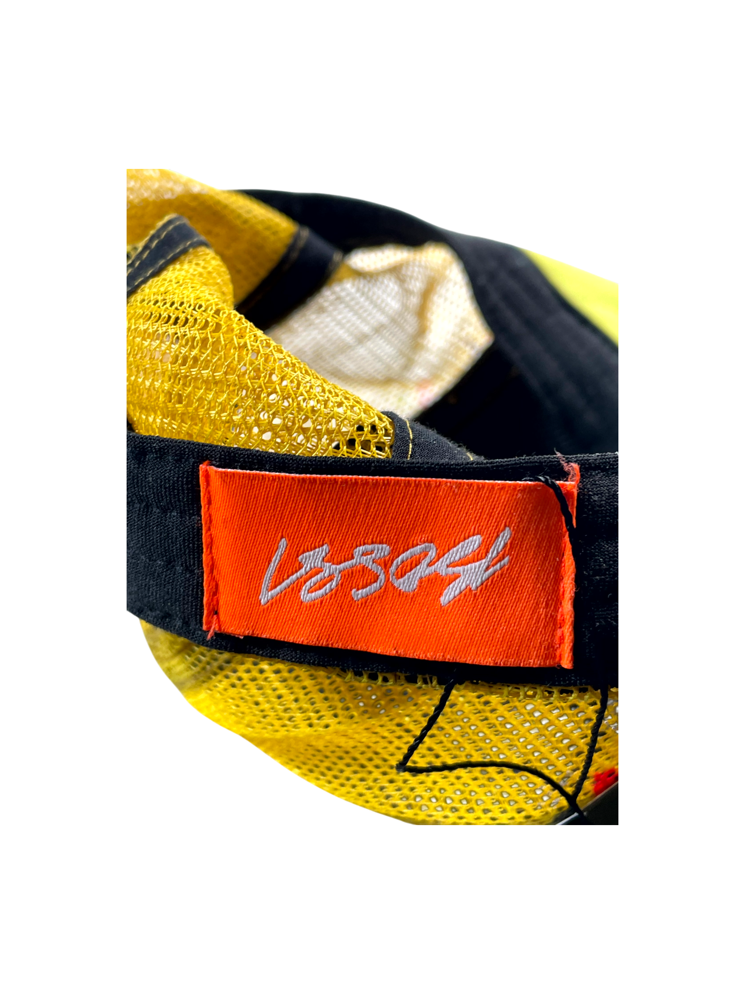 Bossi Trucker Splatter Yellow Cap