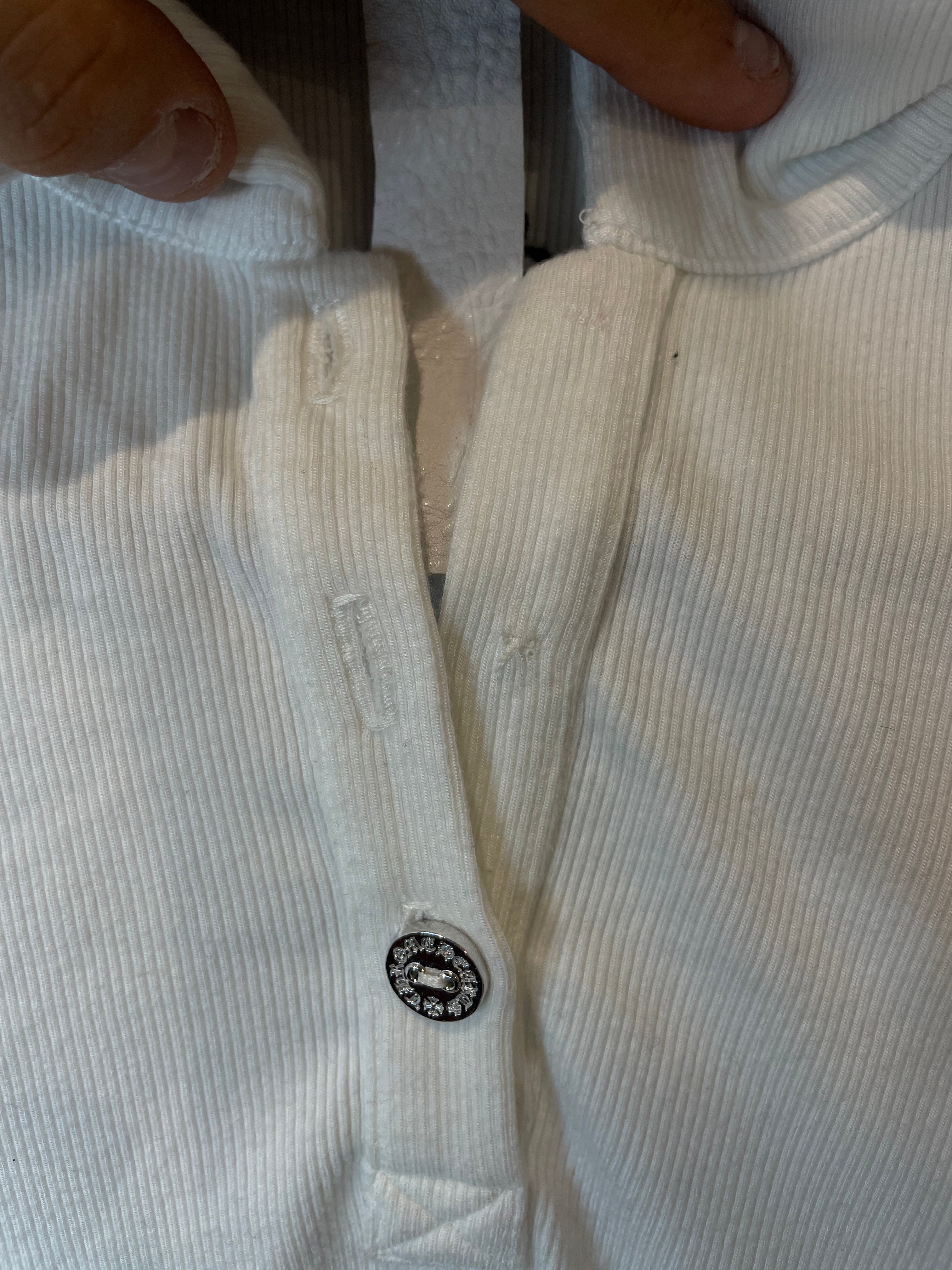 Chrome Hearts Vine Dagger Cropped Polo Used Small