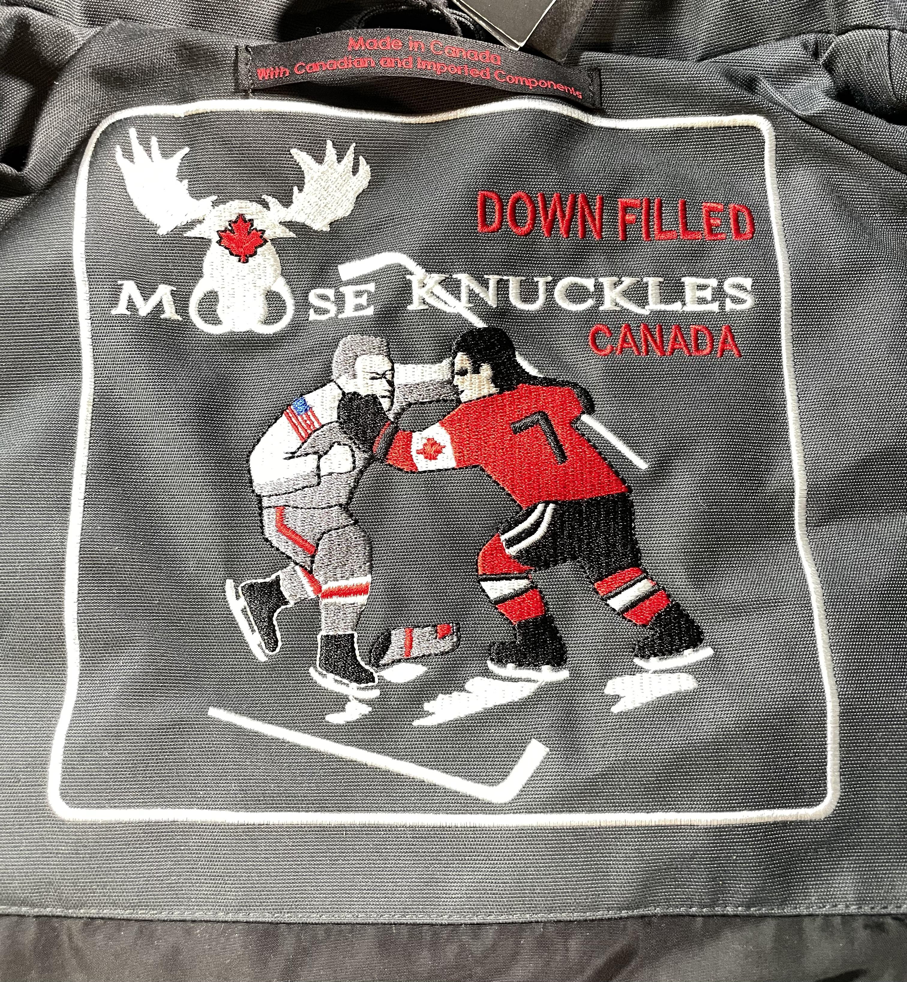Moose Knuckles 3Q Granite Black Parka Jacket