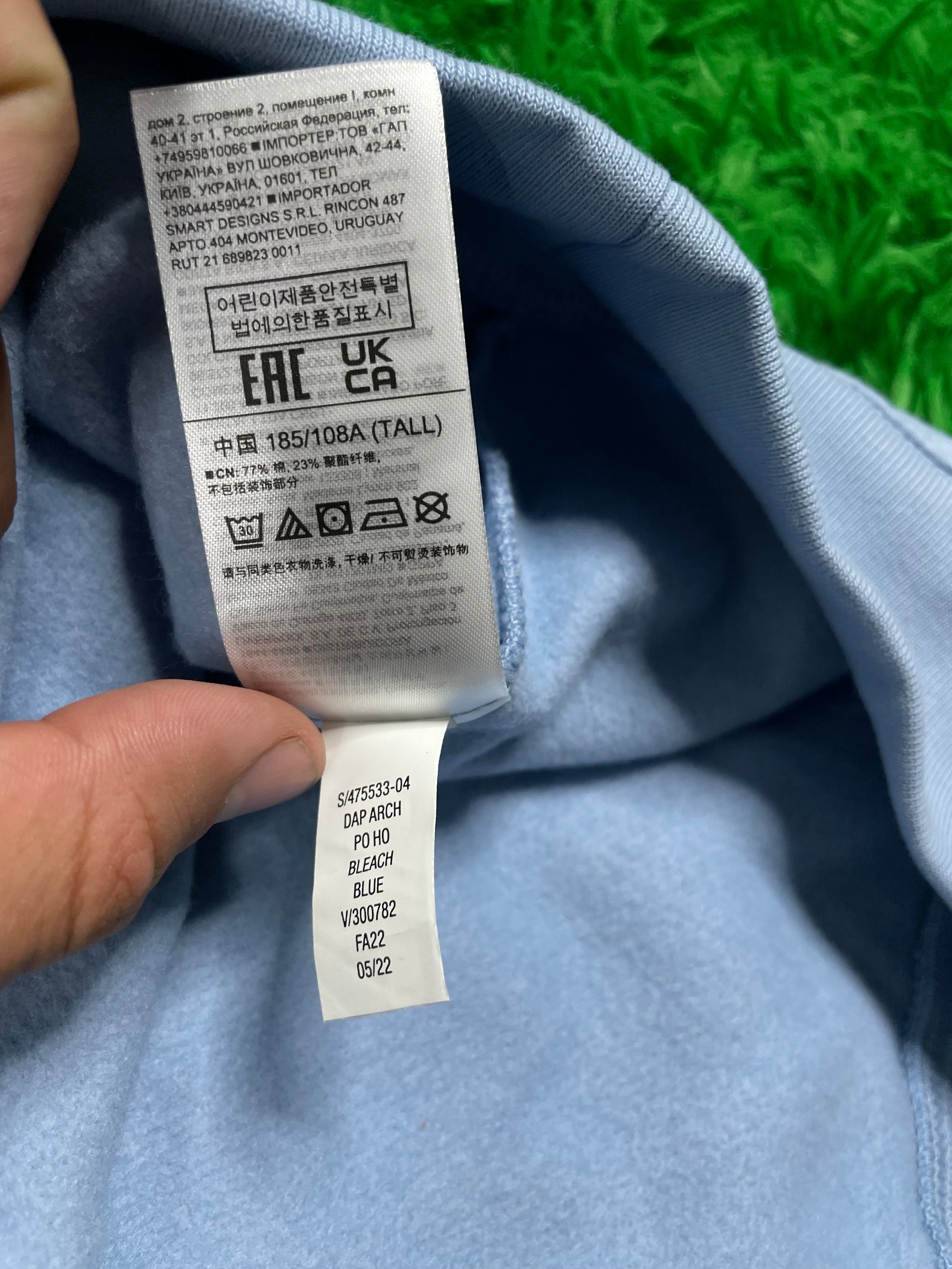 Gap Dapper Dan Hoodie XL Tall New