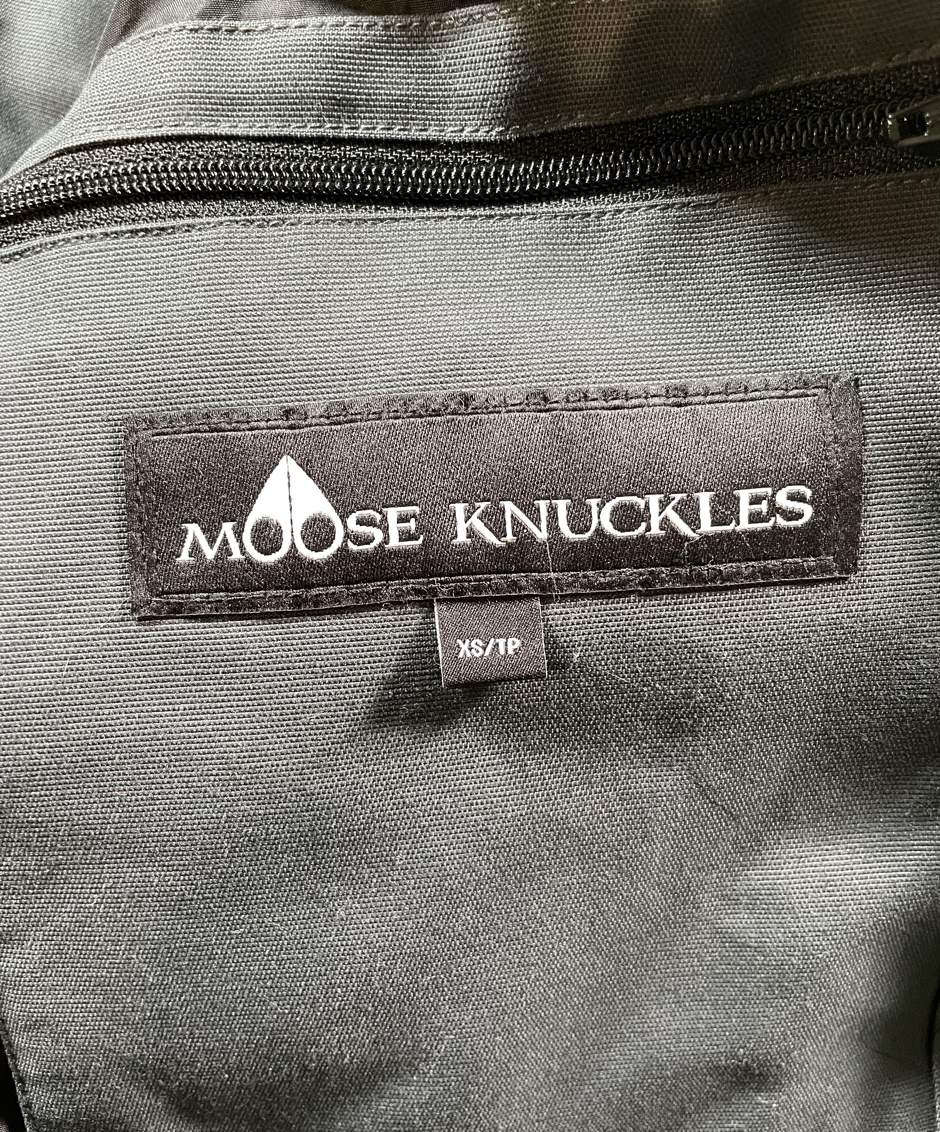 Moose Knuckles 3Q Granite Black Parka Jacket