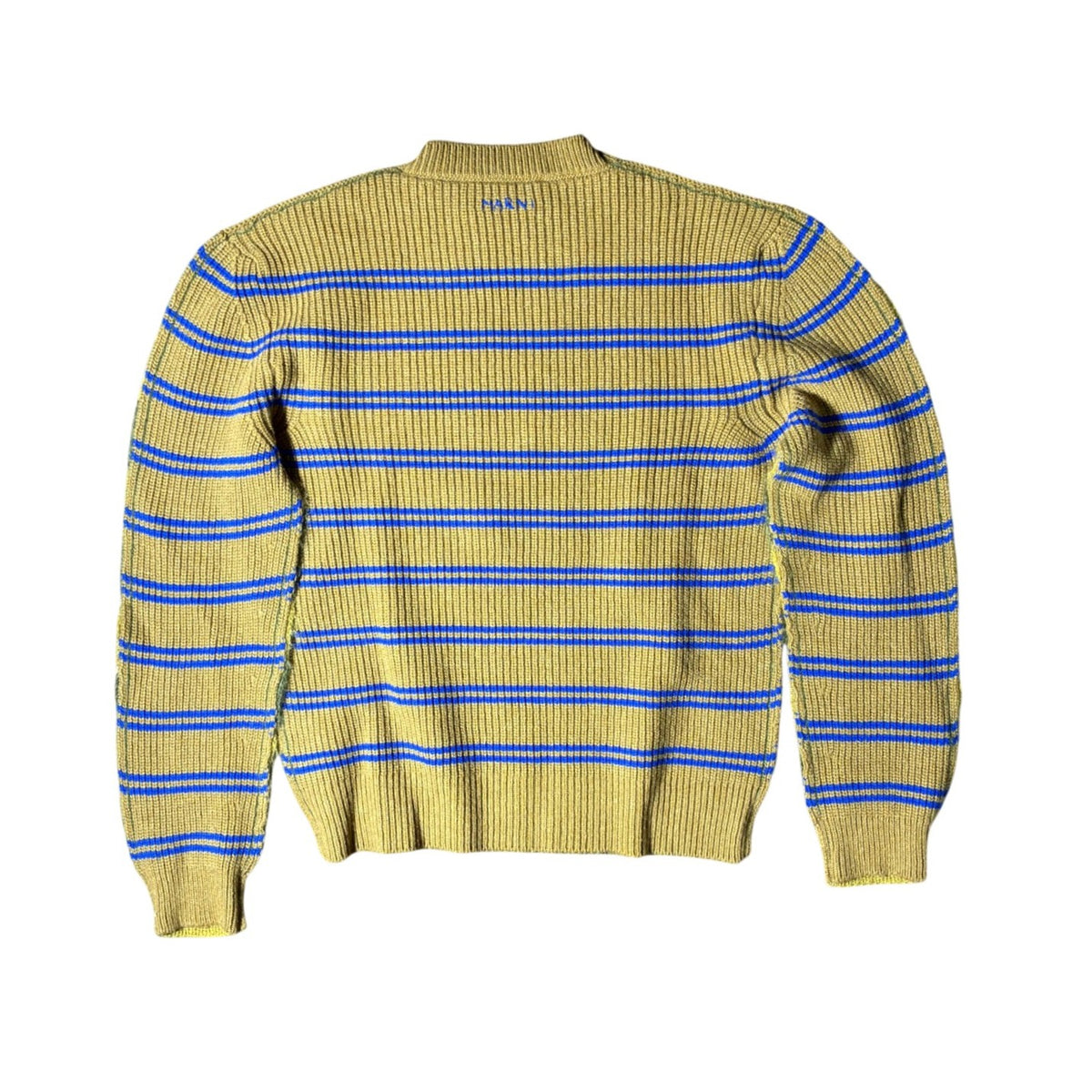 Marni Mohair Olive & Multicolor Sweater