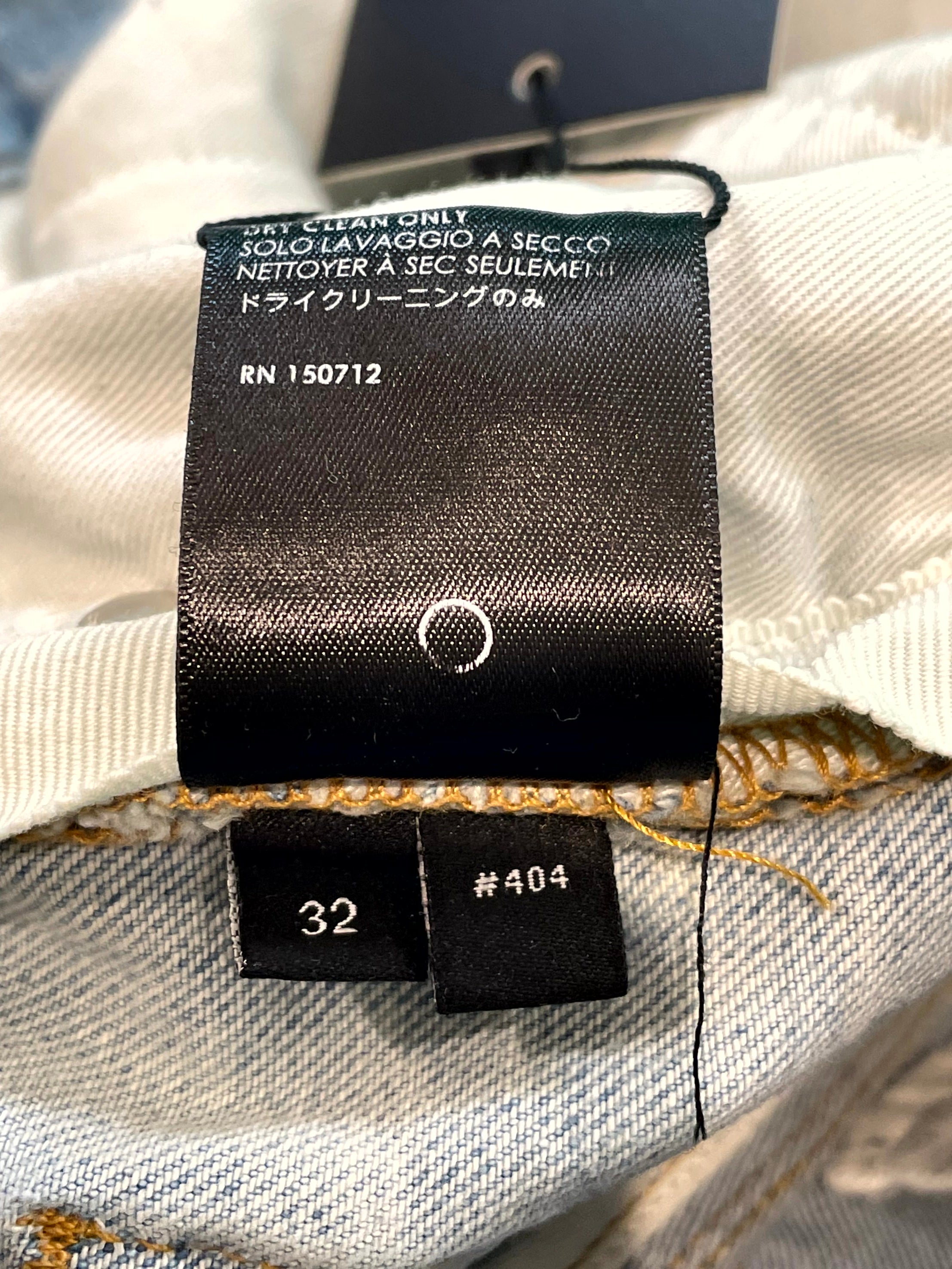 Amiri Thrasher Light Wash Bleached Jeans