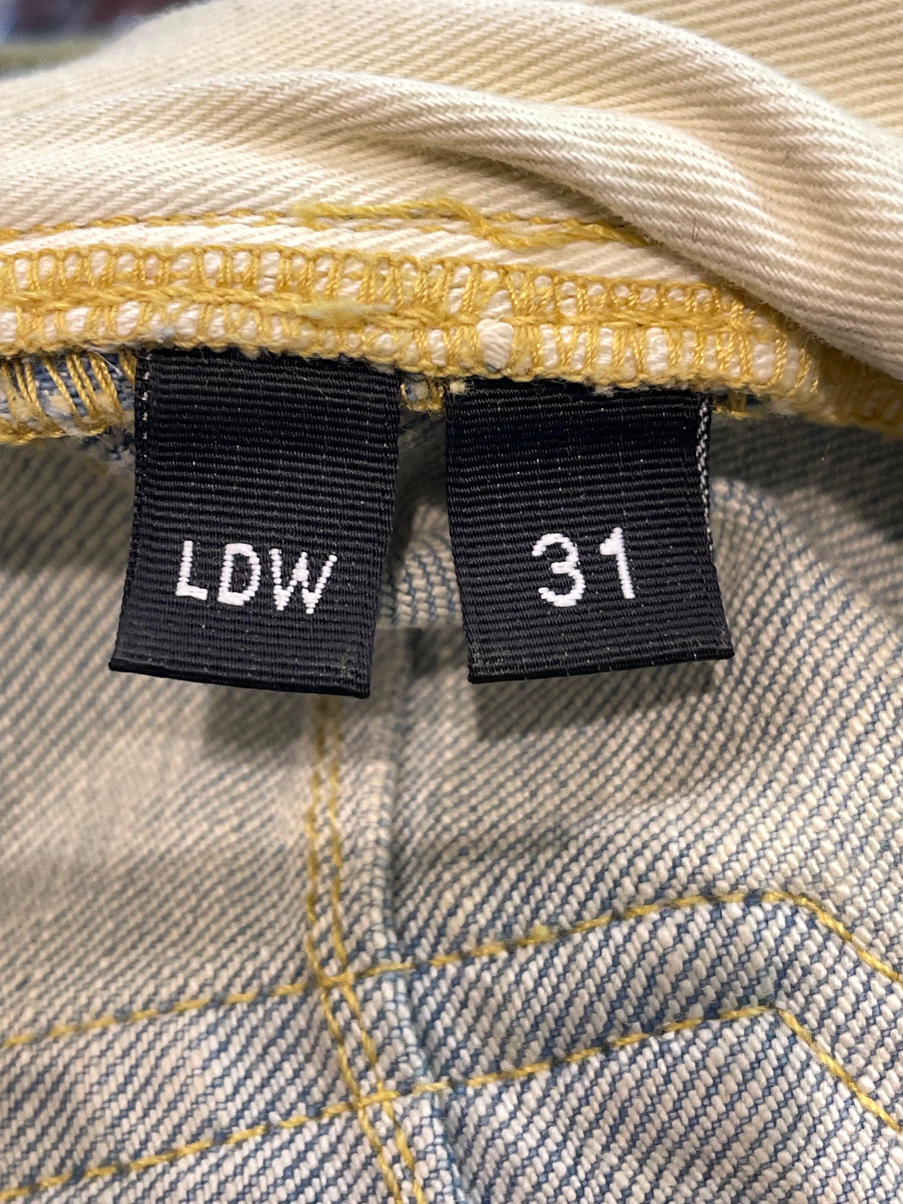 Purple Brand Light Wash Wax Jeans