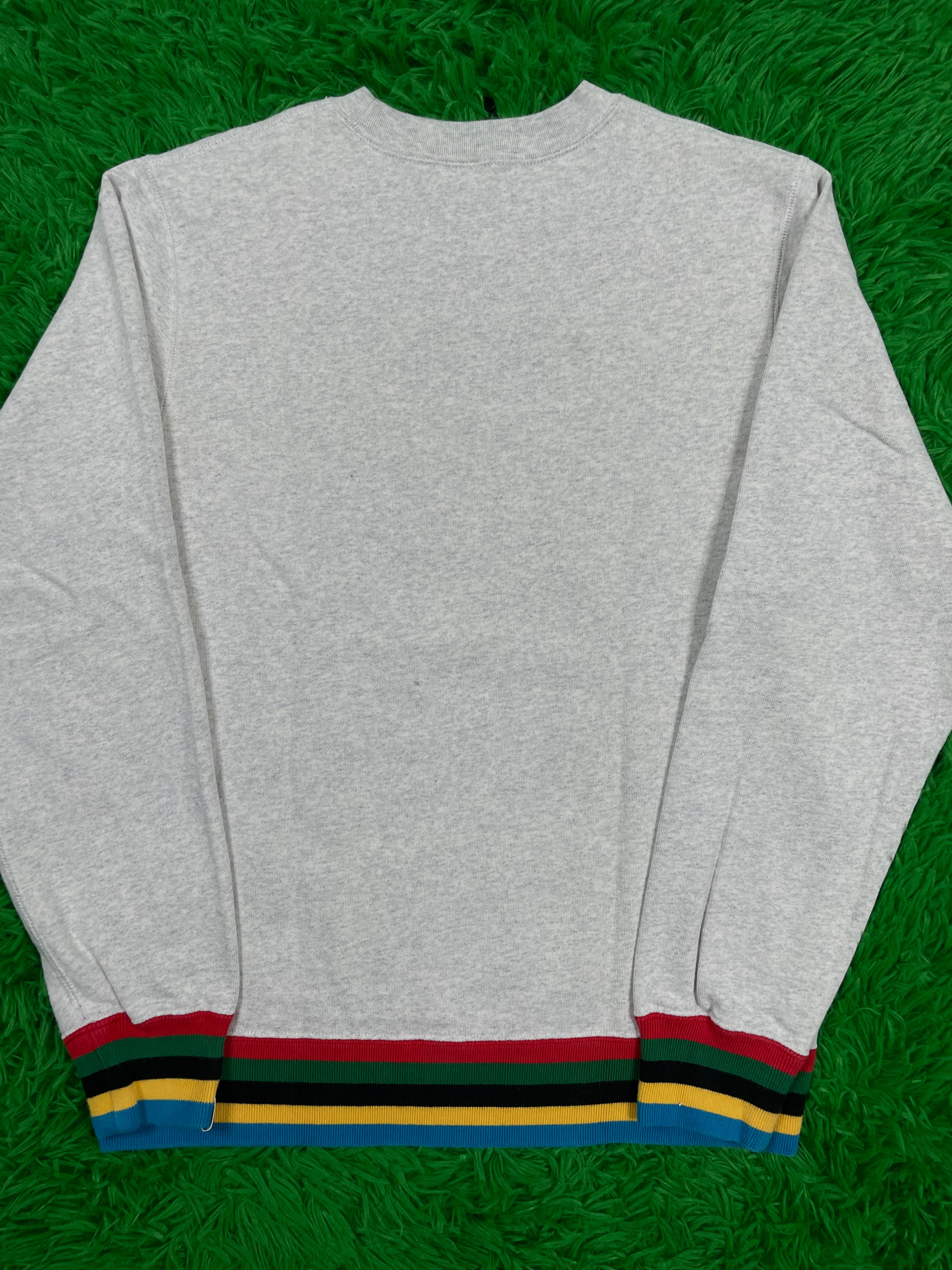 BAPE Crewneck Grey Multi Medium Used