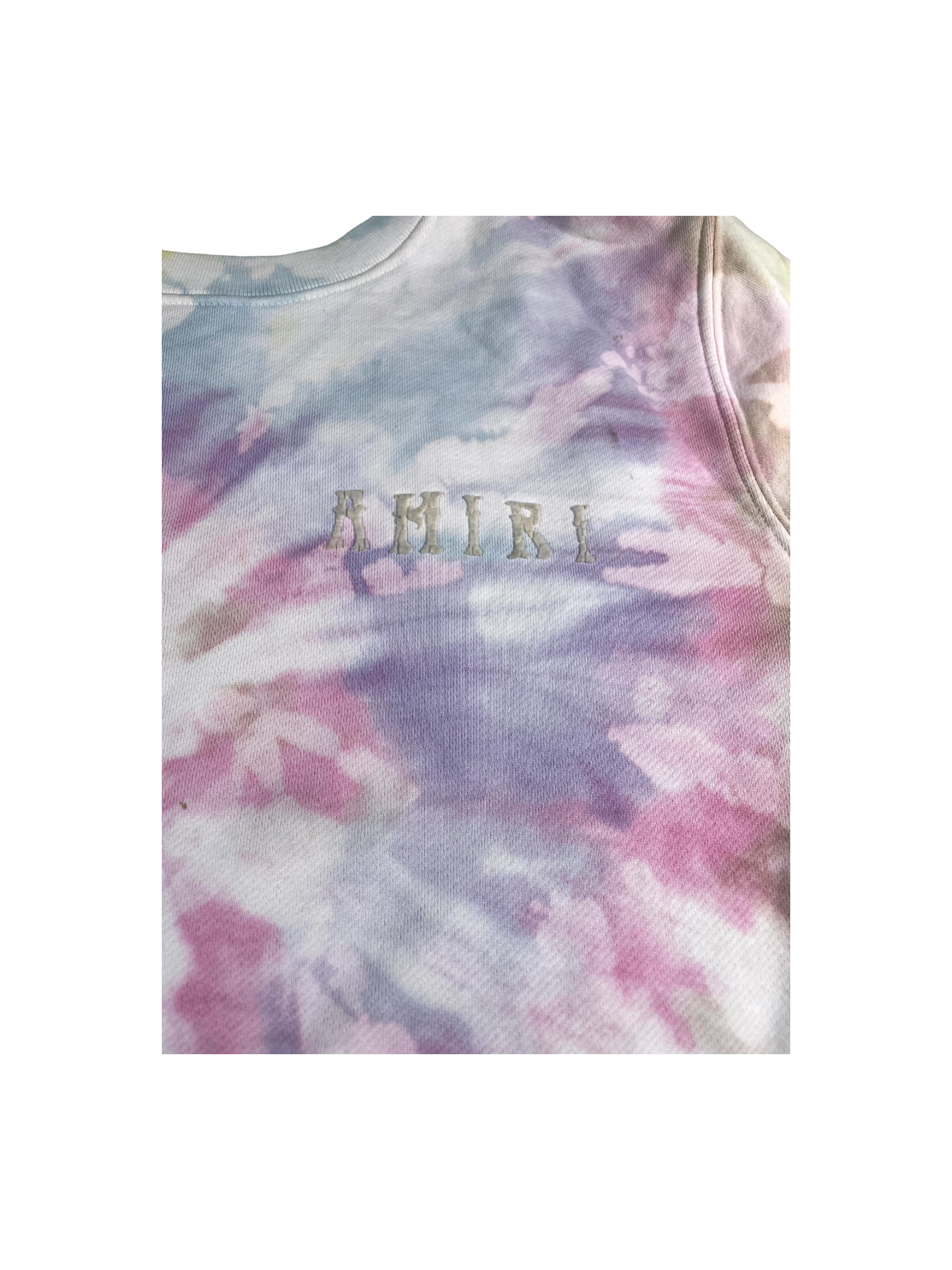 Amiri Crewneck Tie Dye Sweatshirt