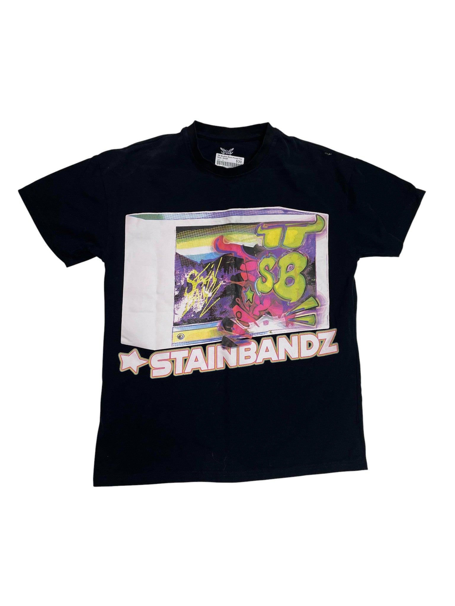 SB Studios Black & Purple Tee