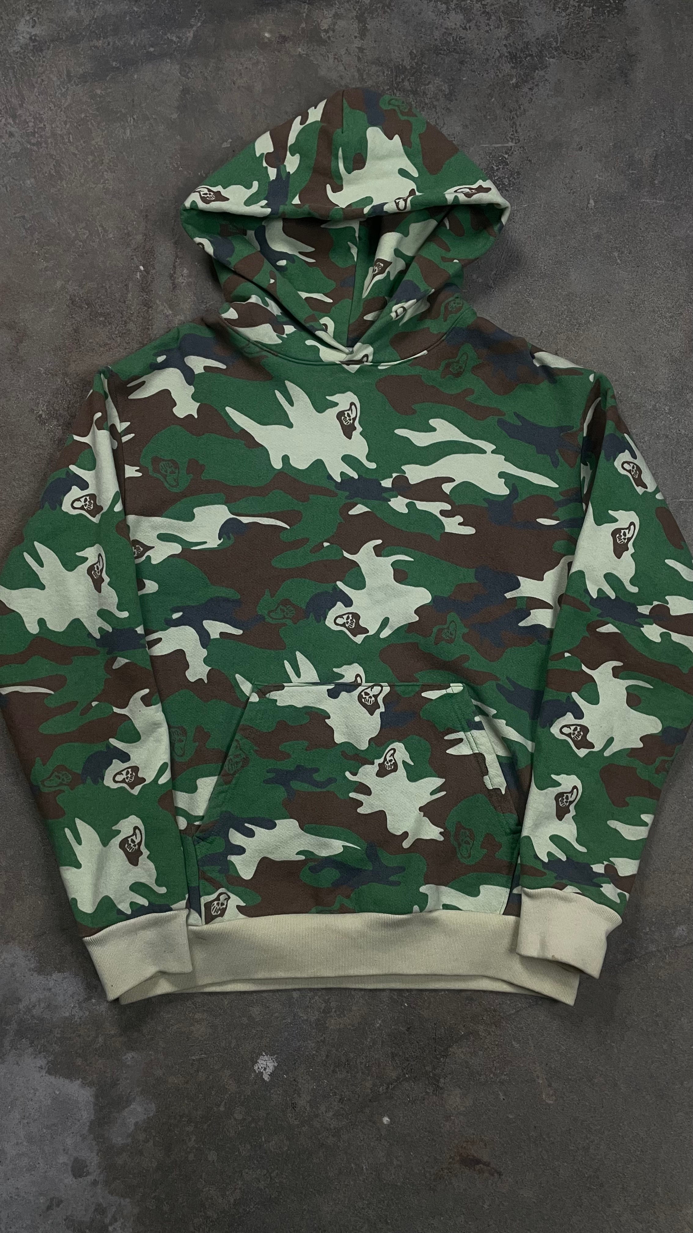 Warren Lotas Hoodie Camo Used Large