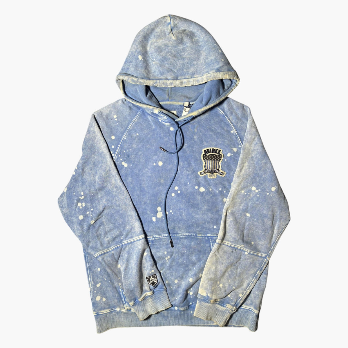Avirex Blue Tie Dye Hoodie