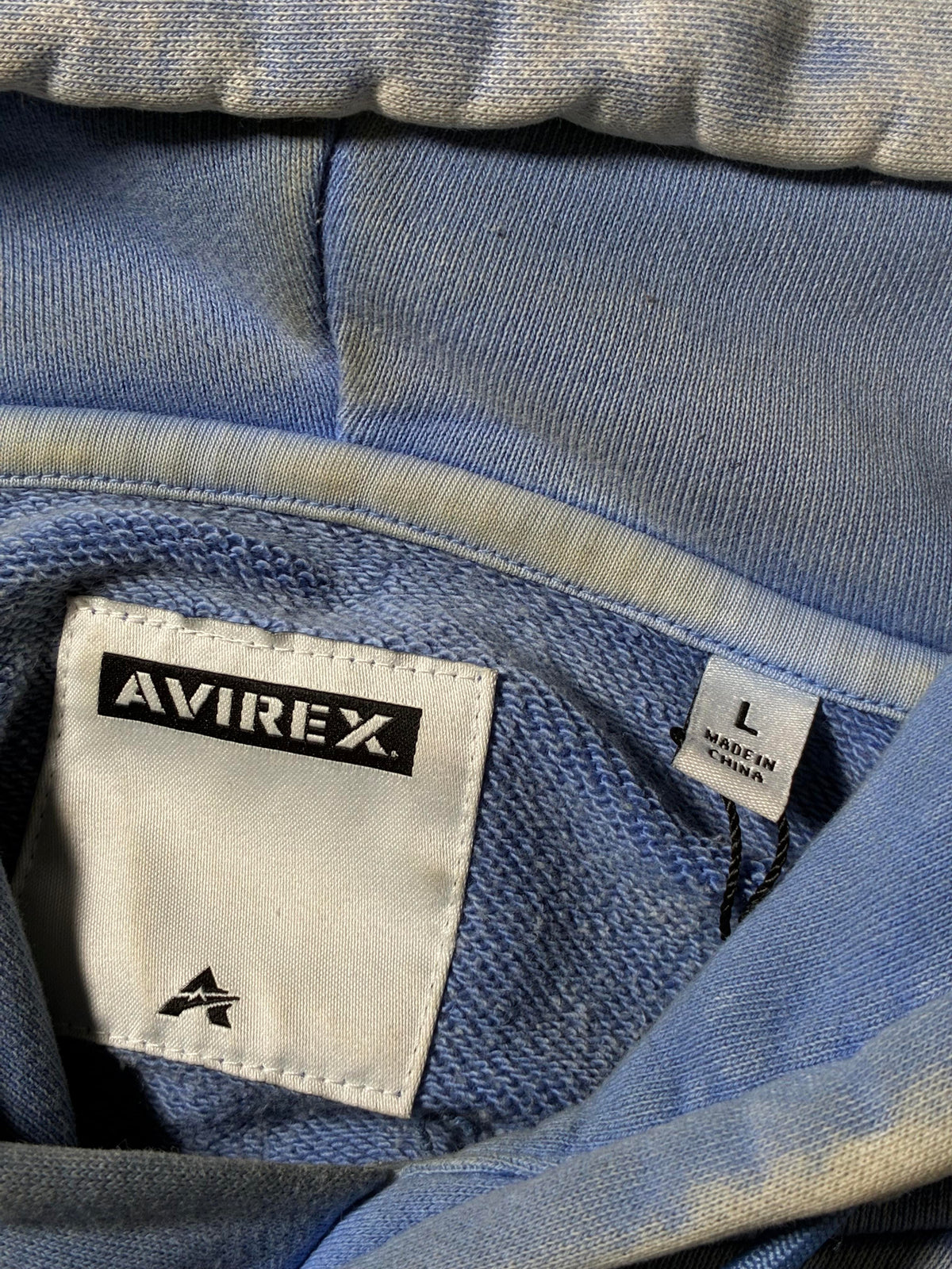 Avirex Blue Tie Dye Hoodie
