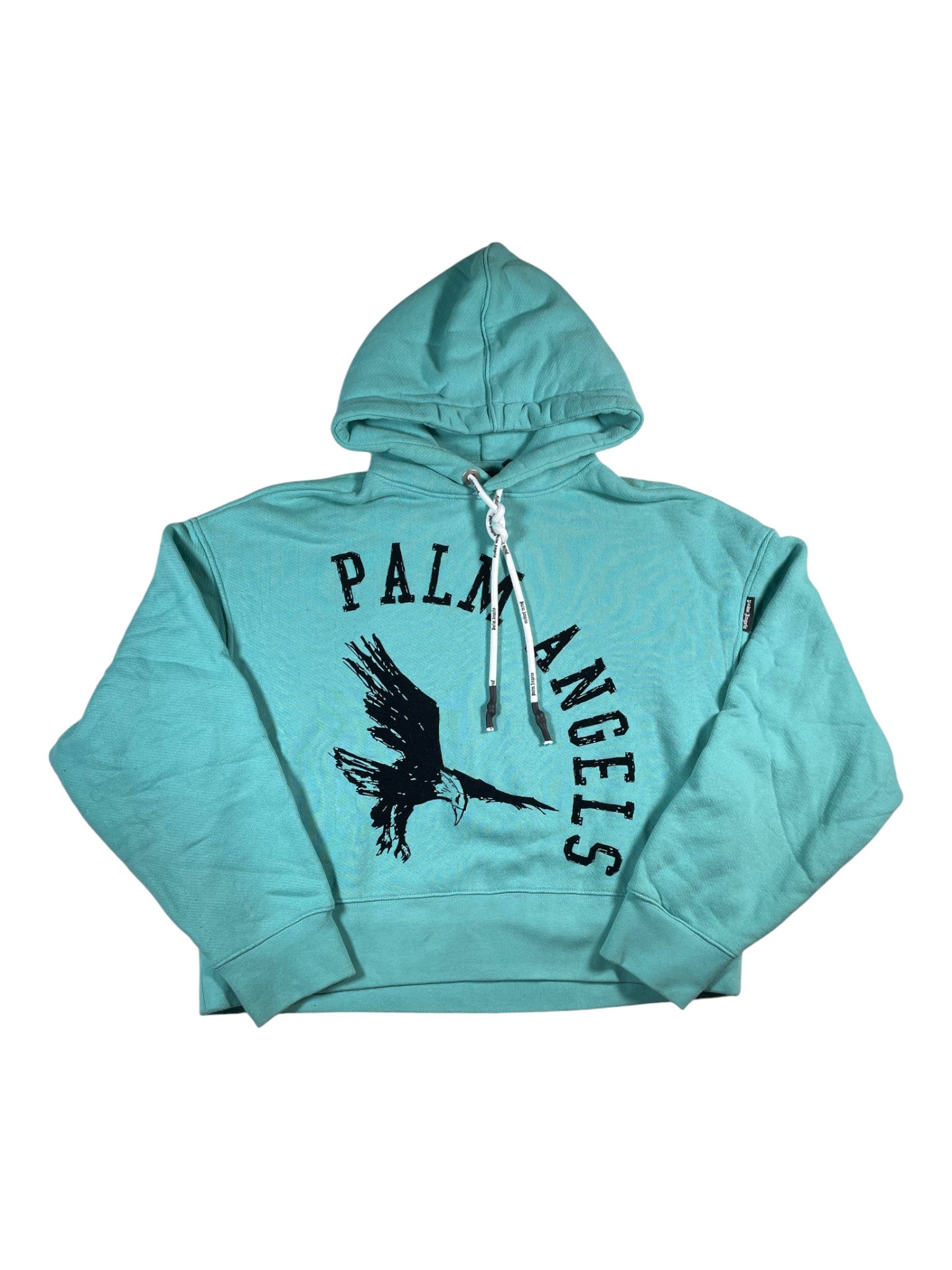 Palm Angels 'Eagle' Baby Blue Hoodie