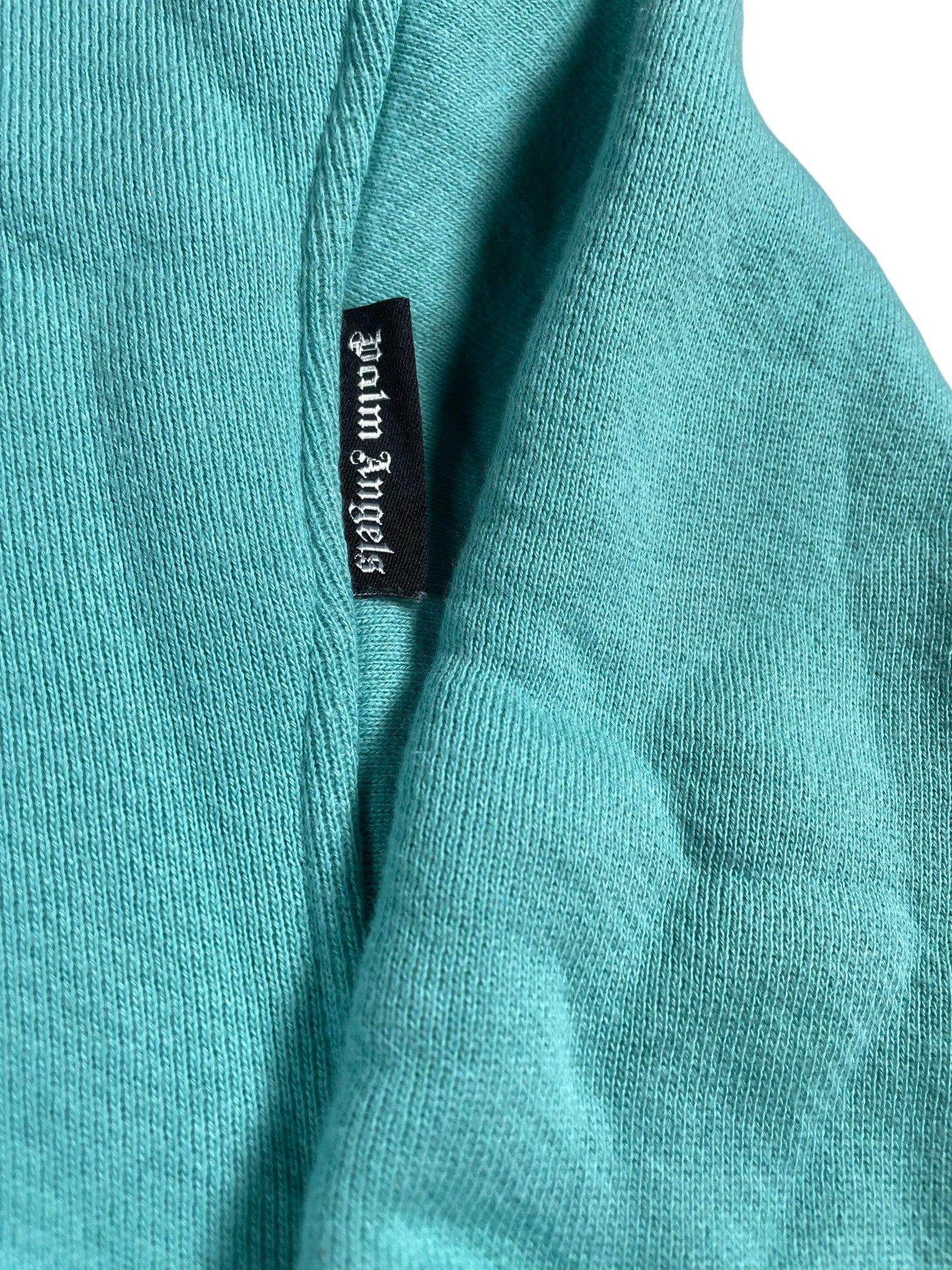 Palm Angels 'Eagle' Baby Blue Hoodie