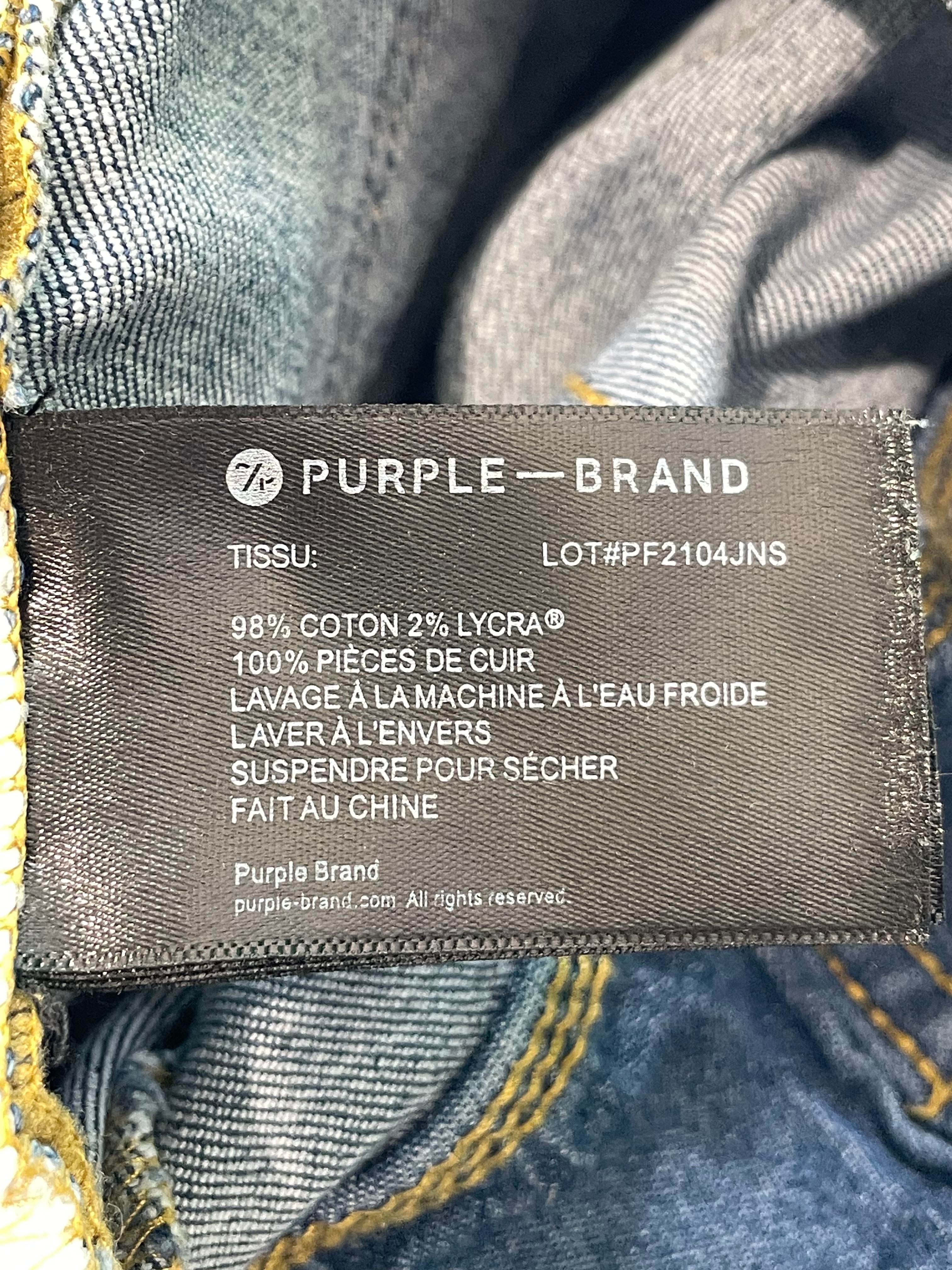 Purple Brand Light Wash Jeans