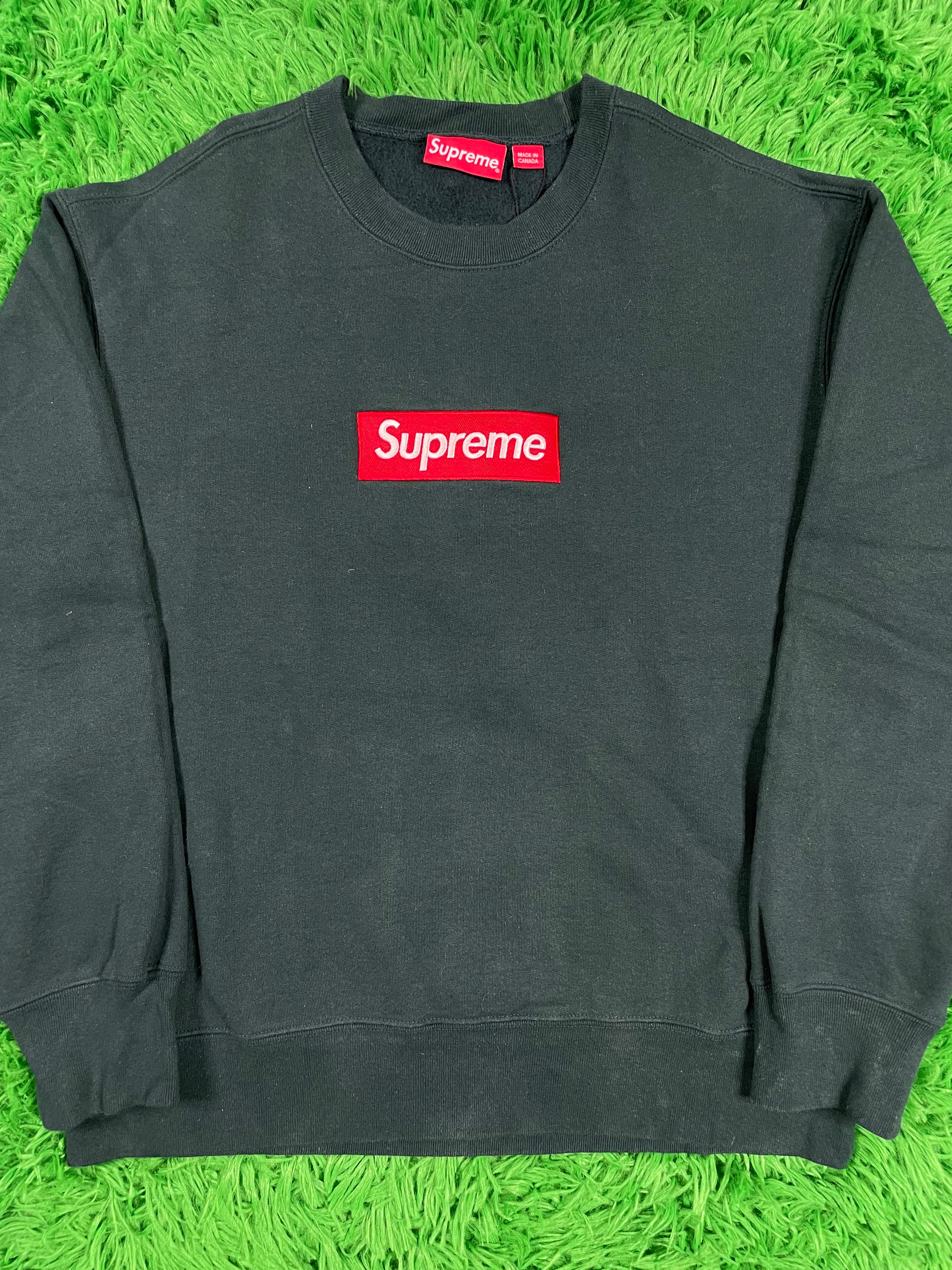 Supreme Crewneck BOGO Green Small Used