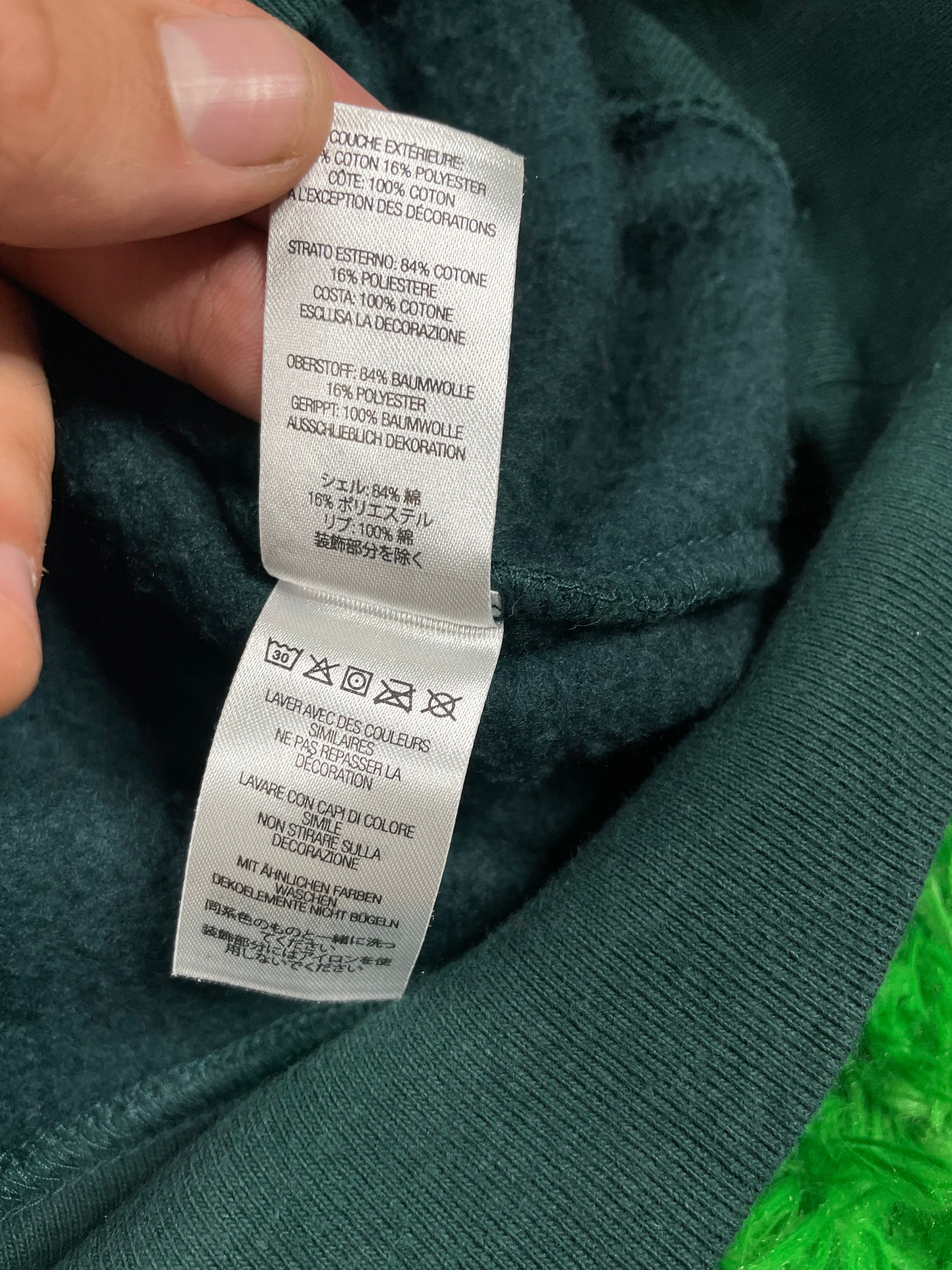Supreme Crewneck BOGO Green Small Used