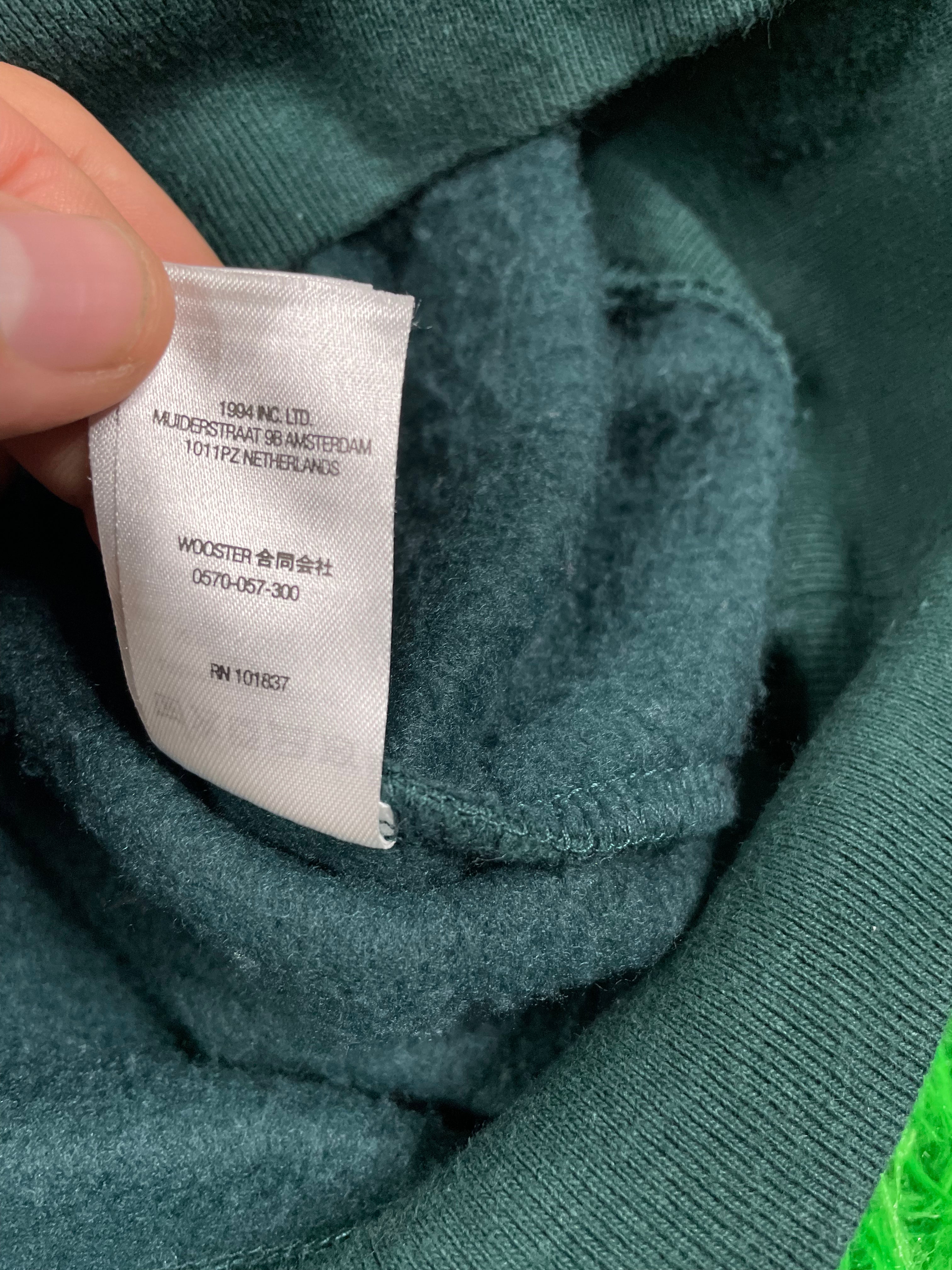 Supreme Crewneck BOGO Green Small Used