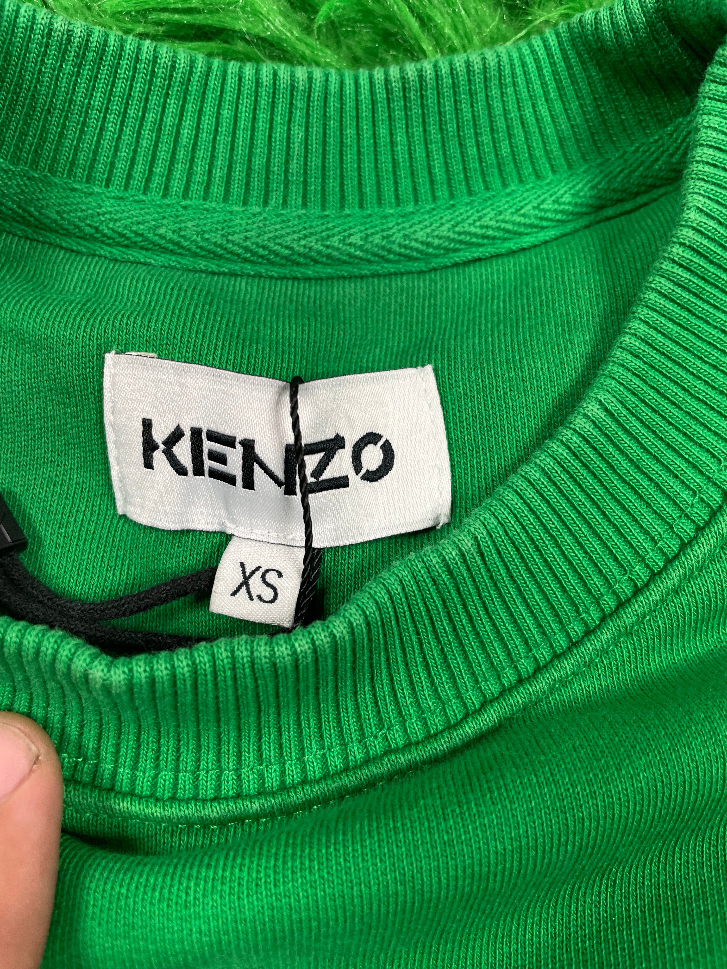 Kenzo Crewneck Green Sweater