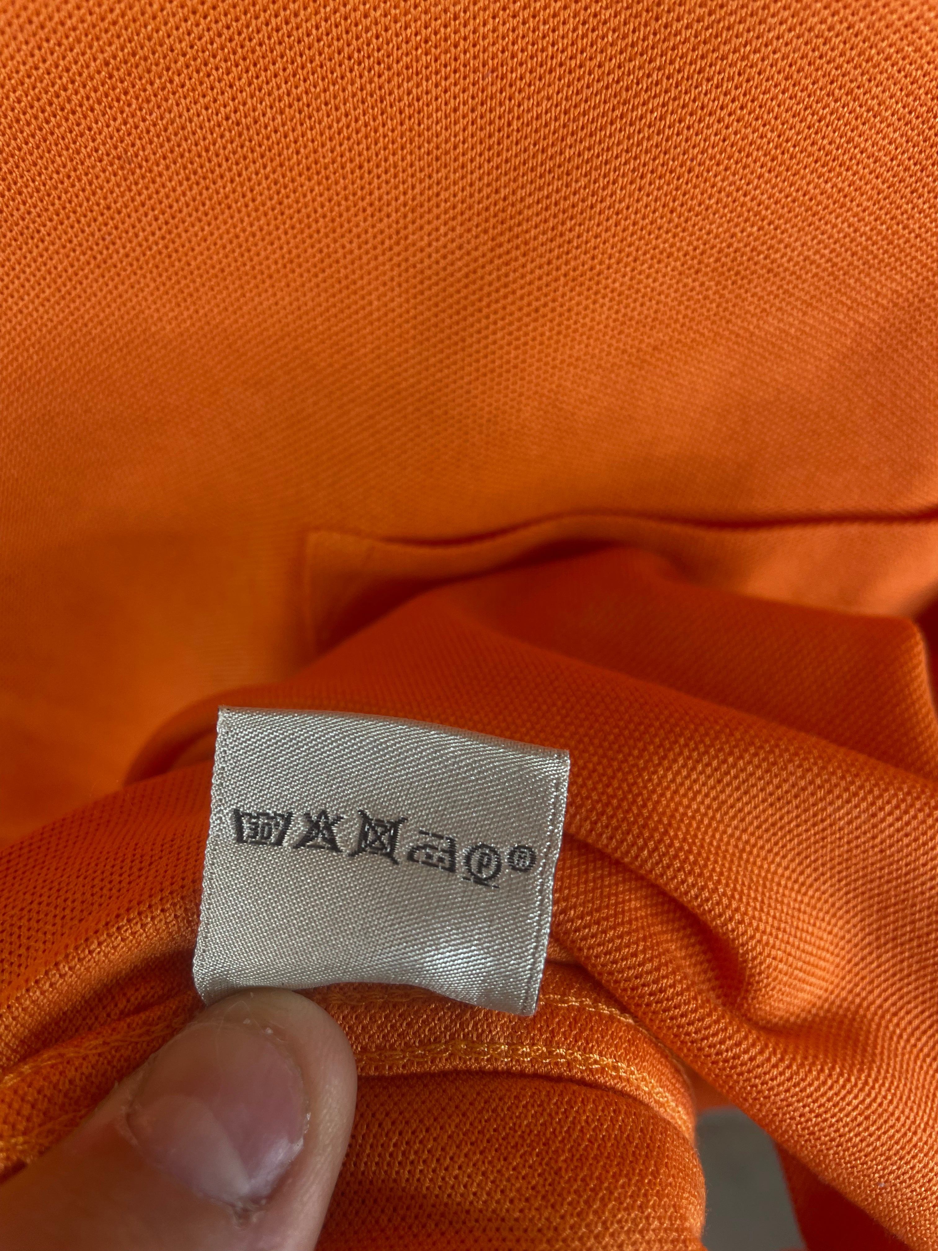 Hermes H Pocket Tee Orange Used XL