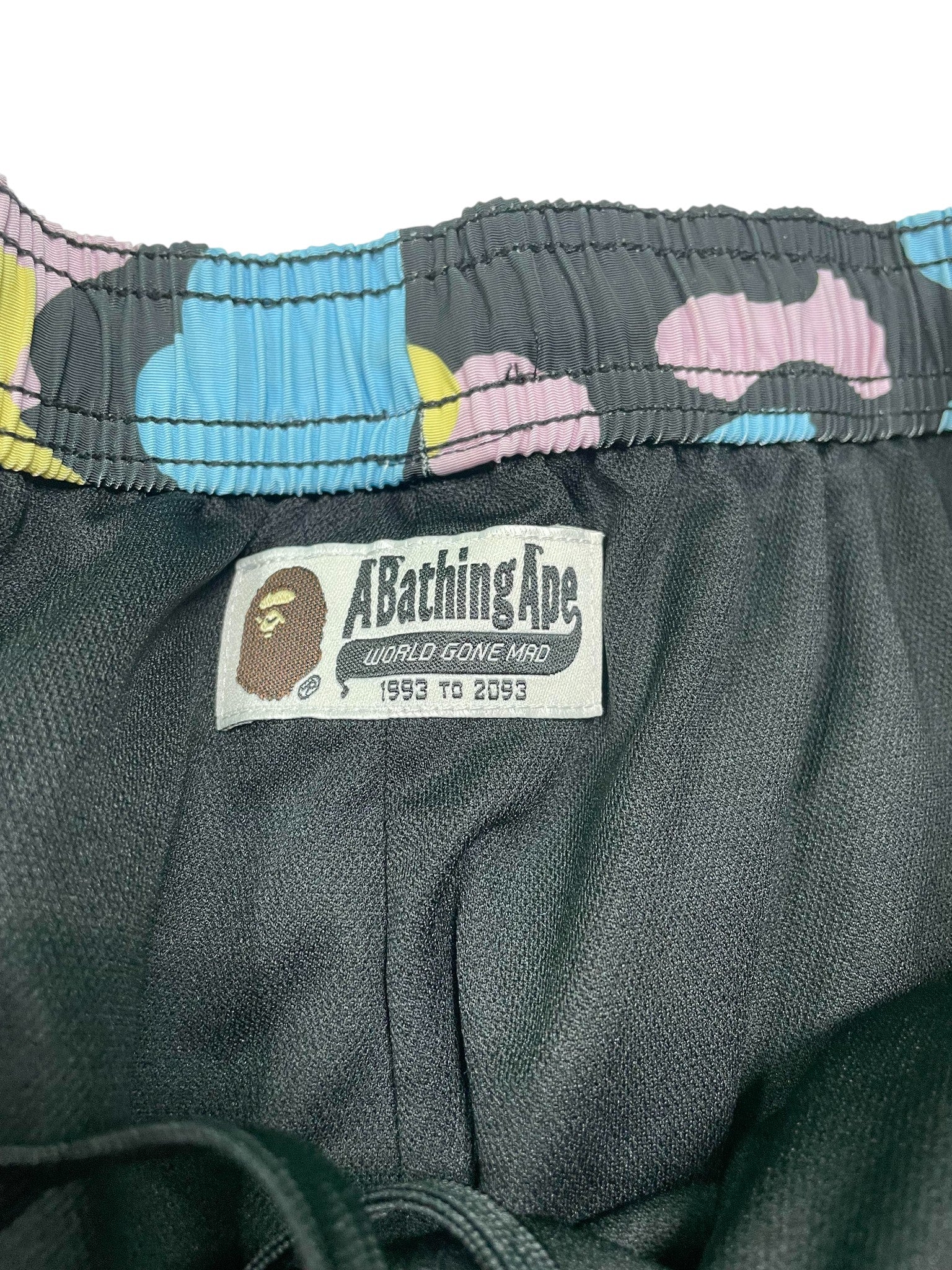 BAPE Multi Color Camo Shorts