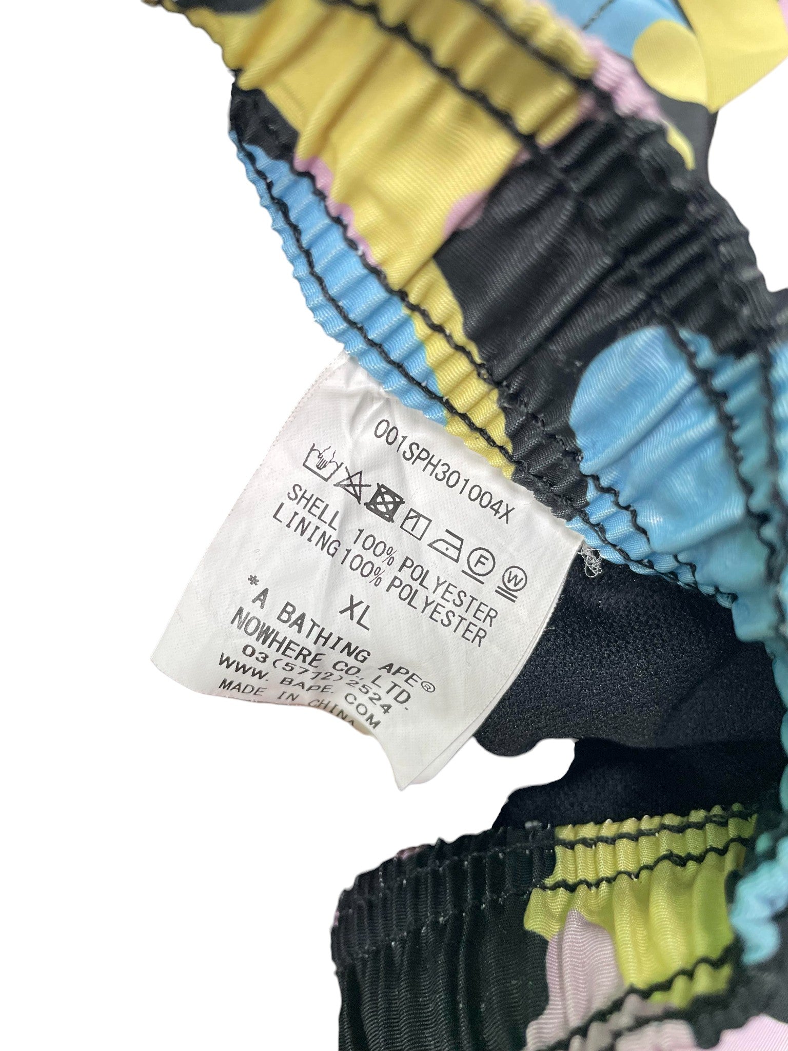 BAPE Multi Color Camo Shorts