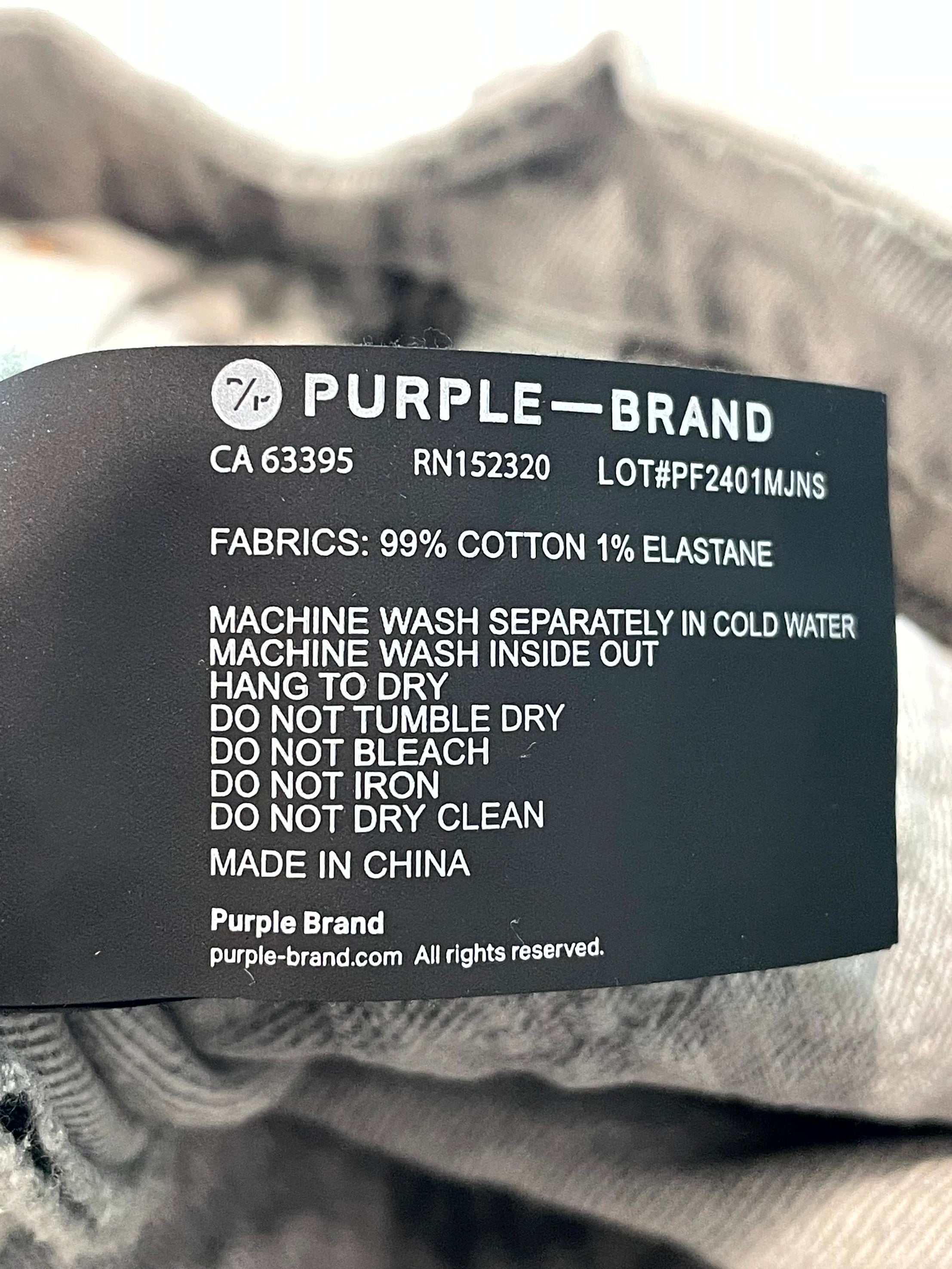 Purple Brand Grey Jeans