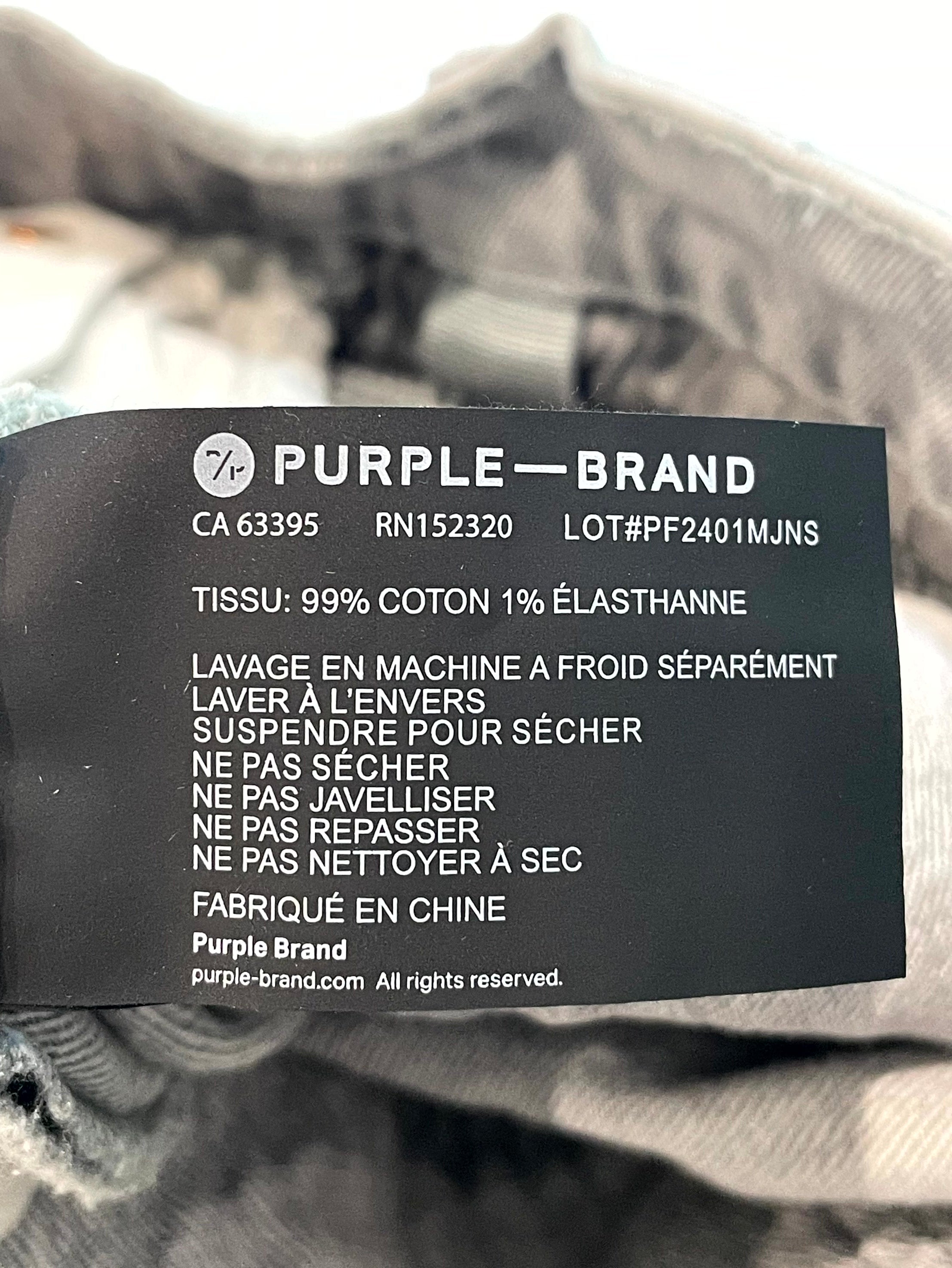 Purple Brand Grey Jeans