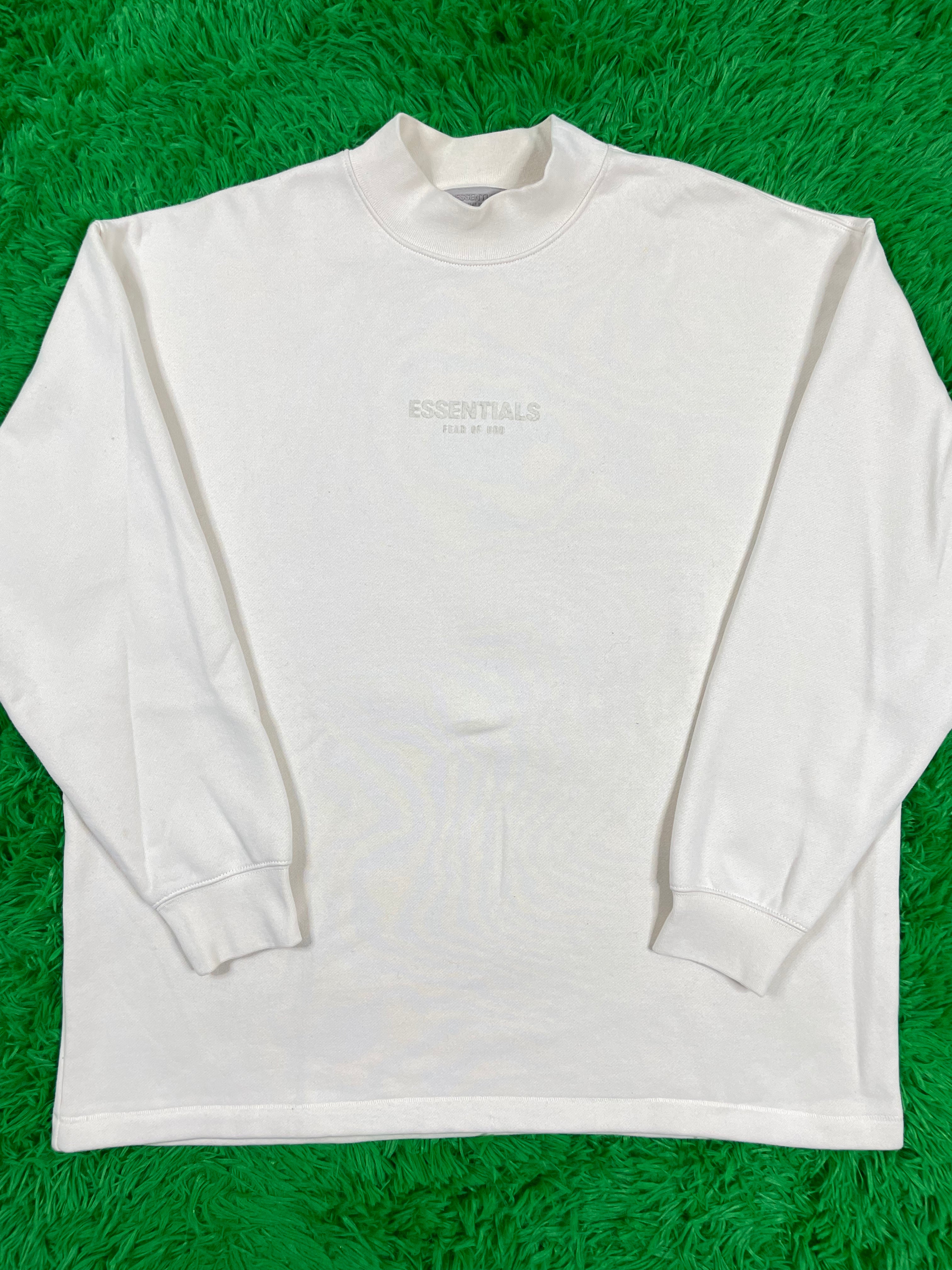 Essentials Crewneck Cream Small Used