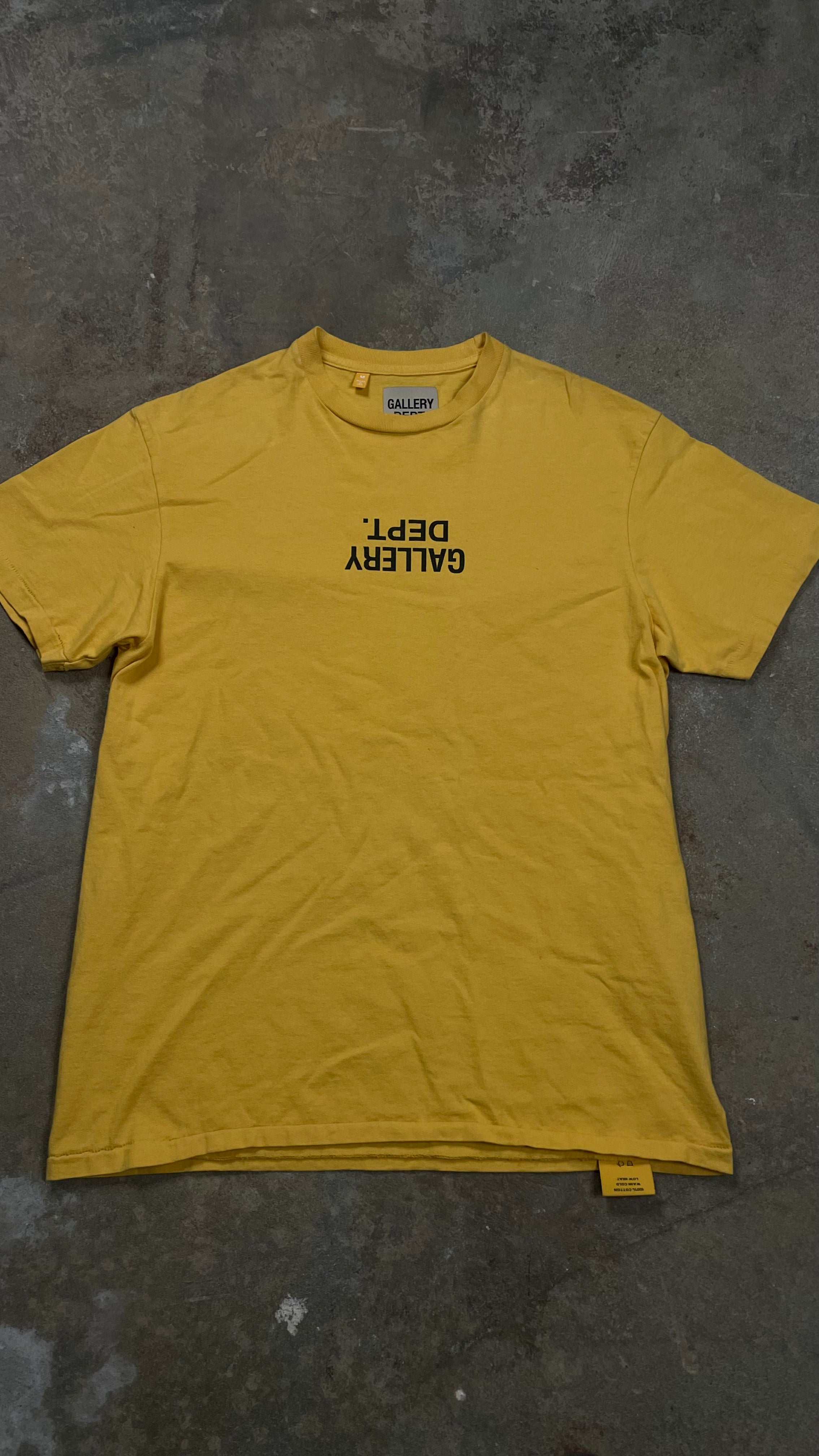 Gallery Dept F Up Yellow Tee New Medium