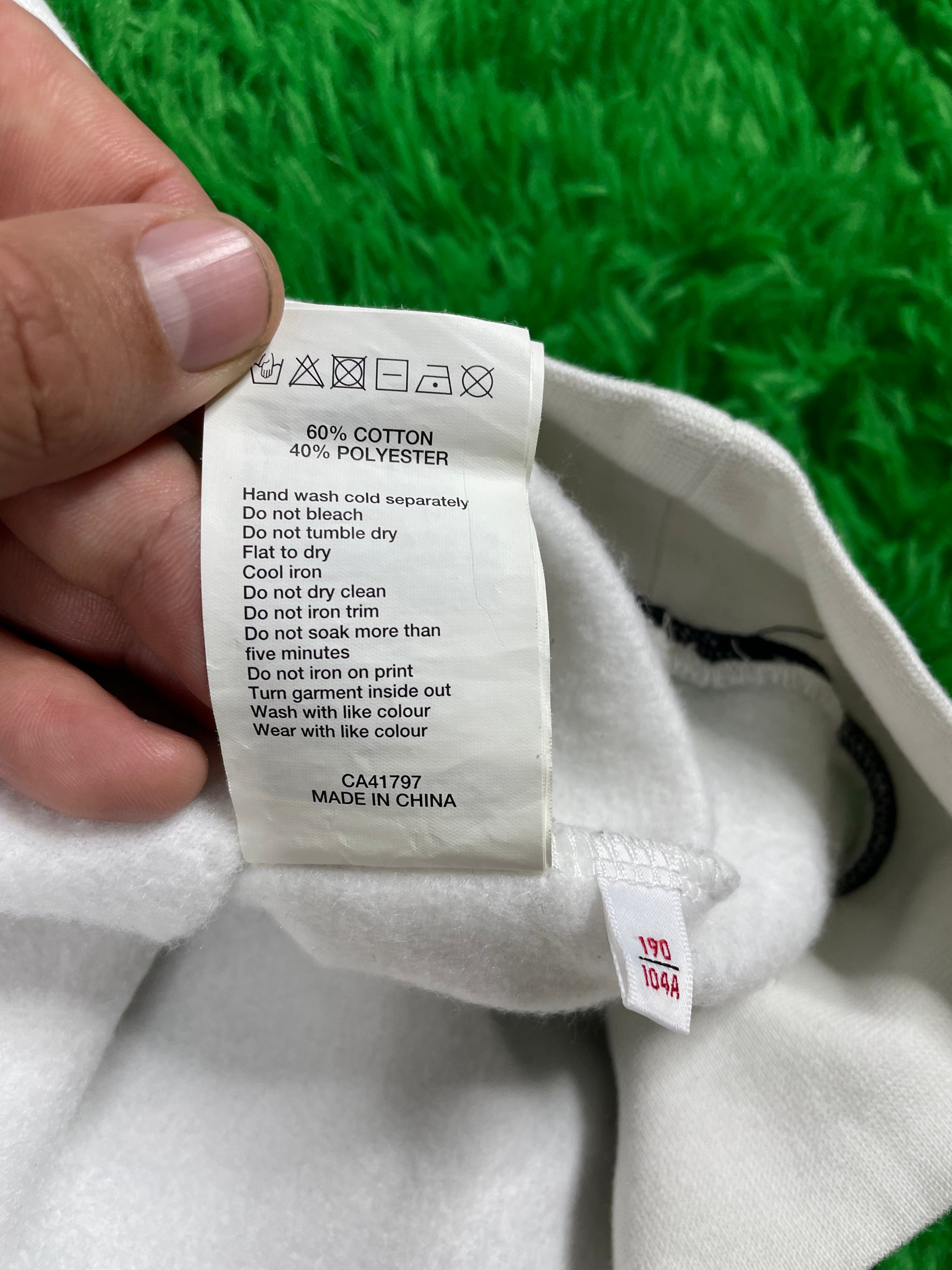 AAPE Hoodie White XXL Used