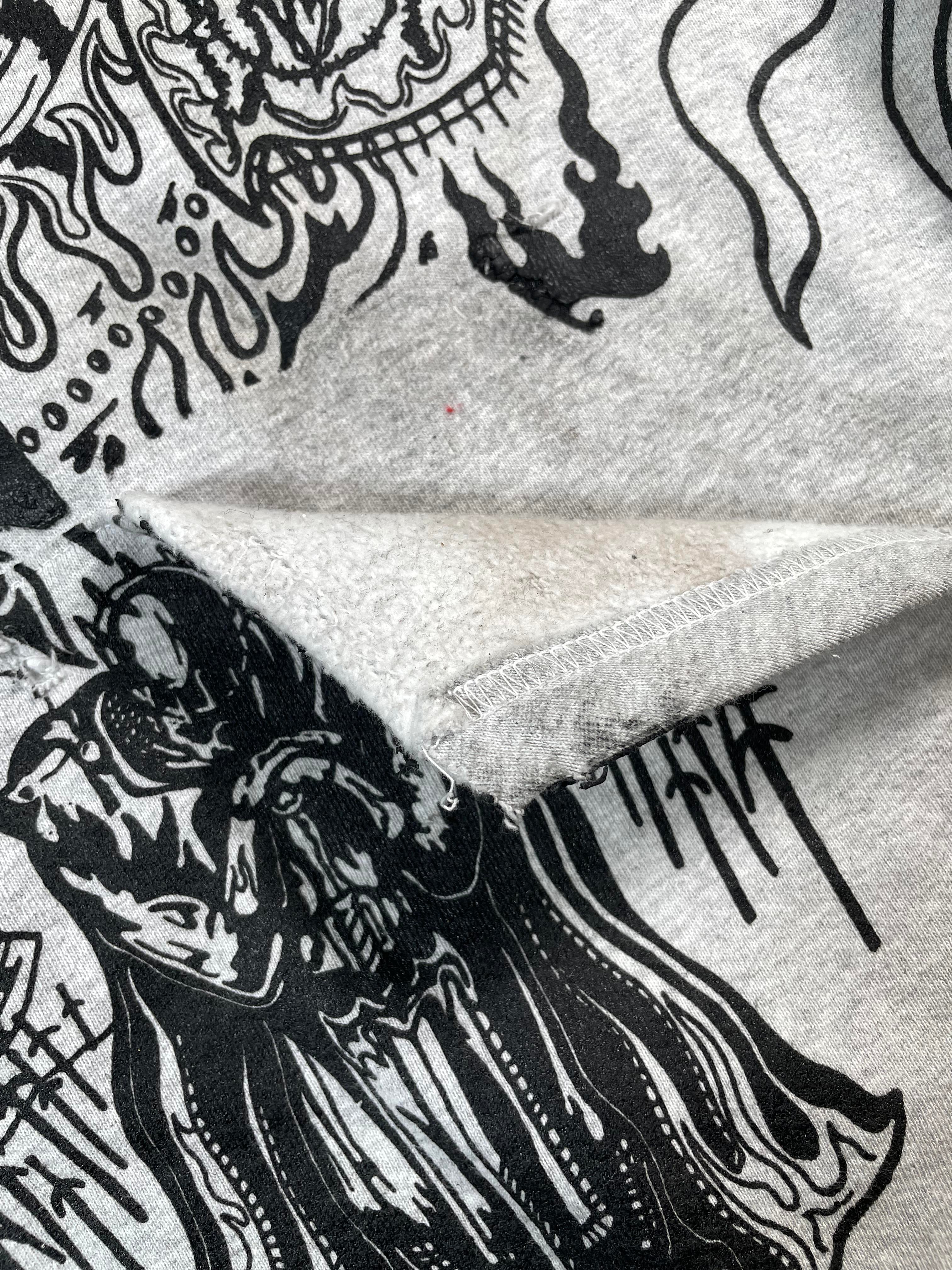 Warren Lotas Grey & Black Hoodie