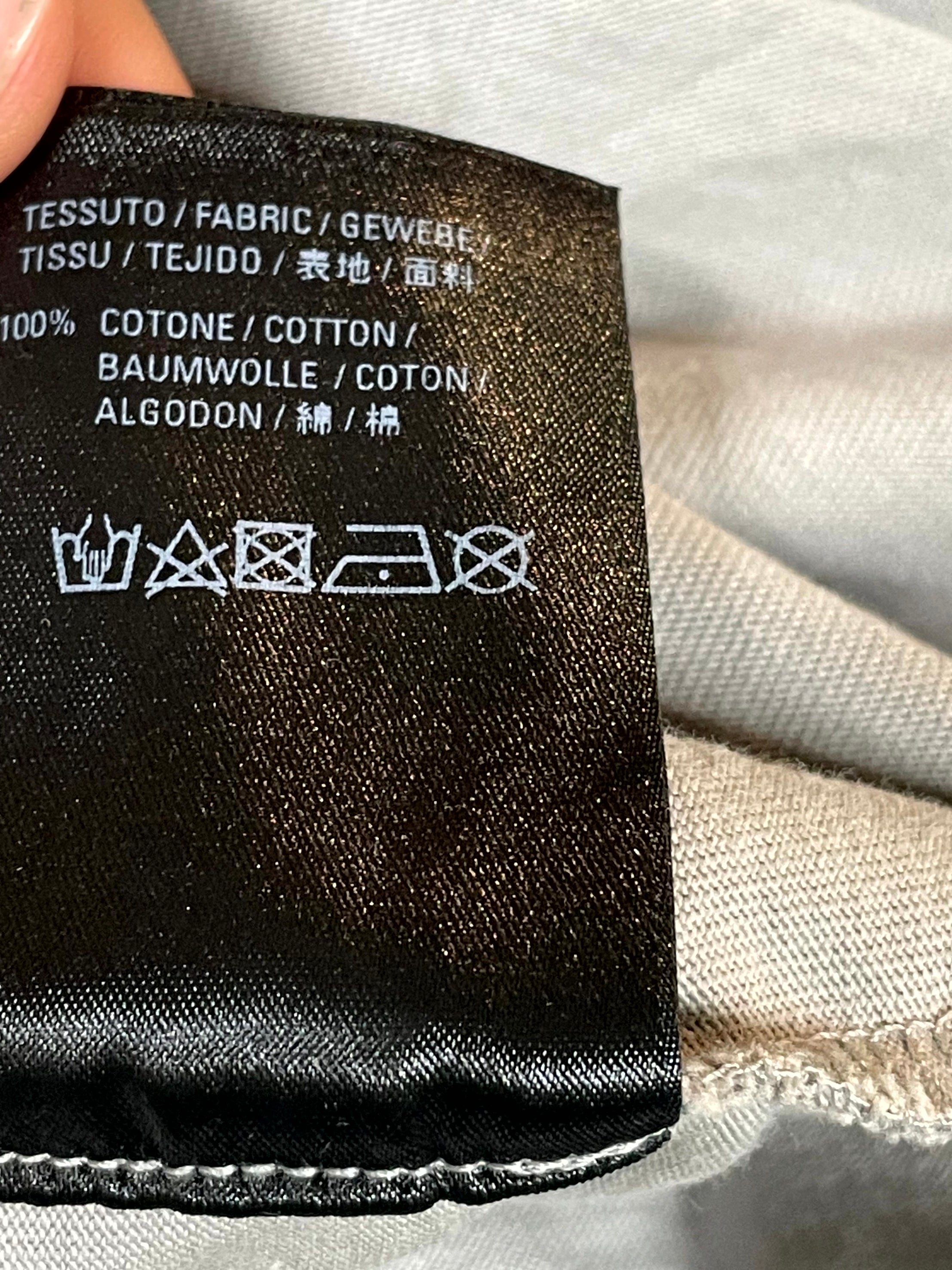 Balenciaga Grey & Black Logo Tee