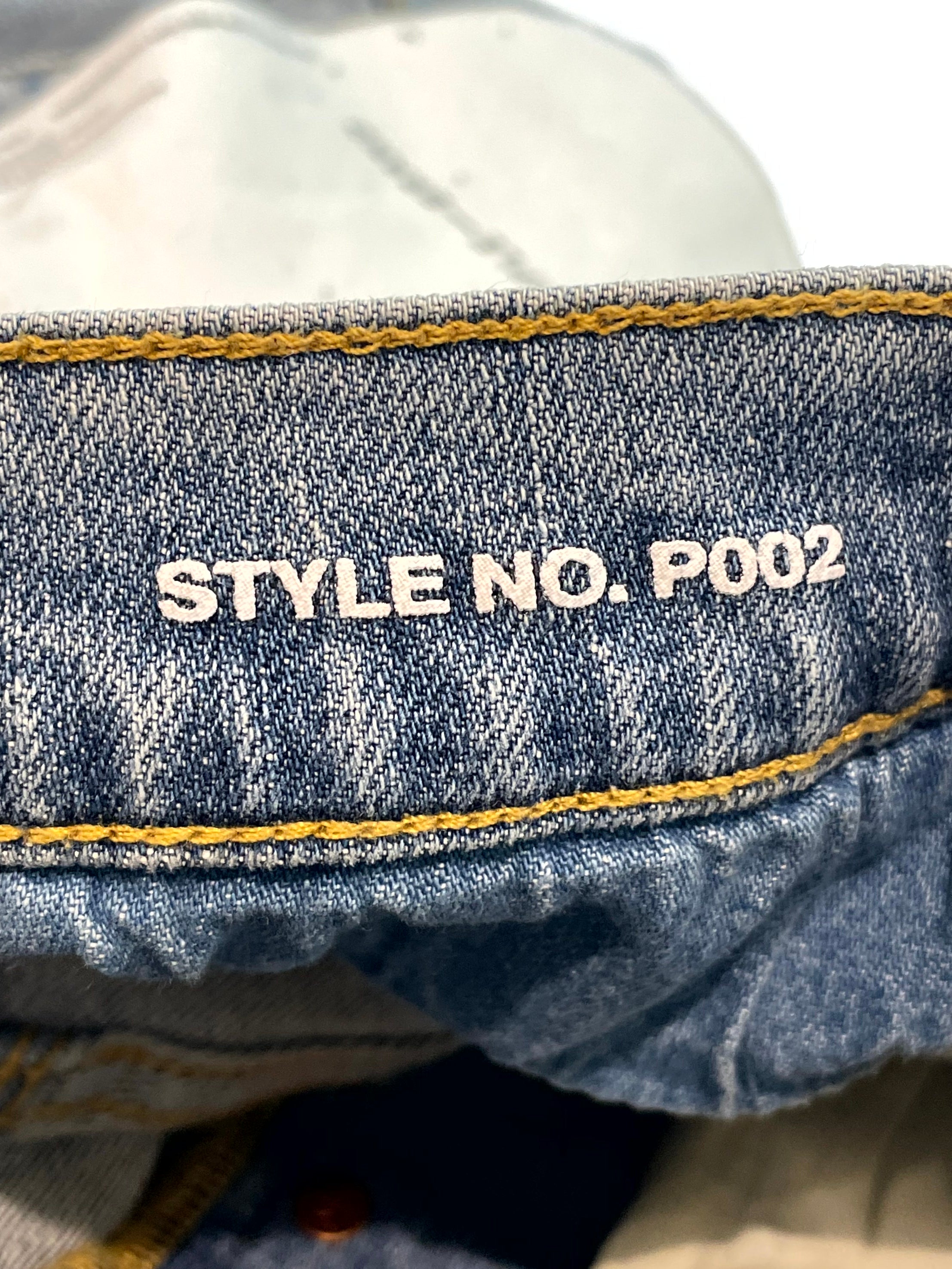 Purple Brand Ripped Light Wash Jeans